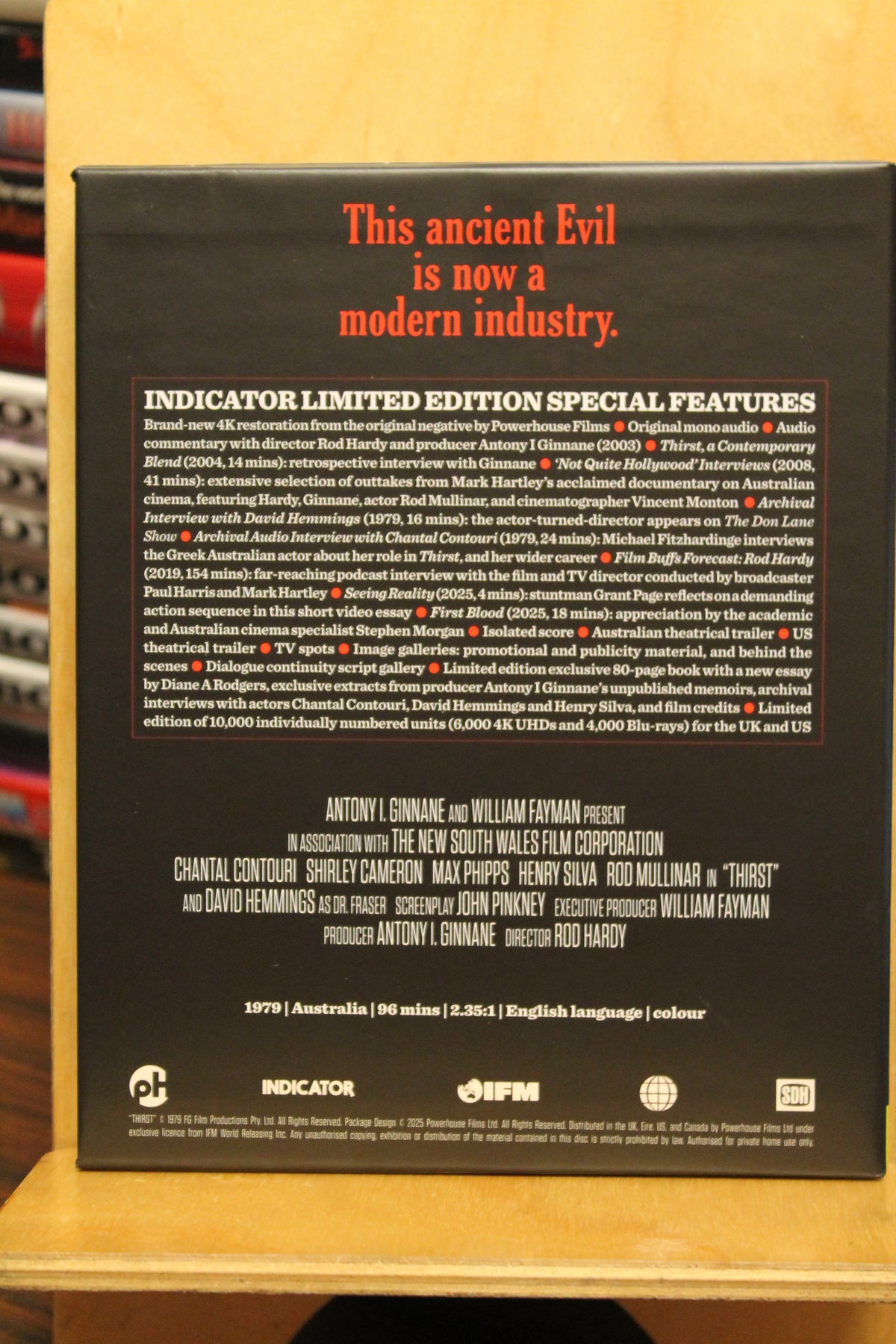 Thirst Blu-ray