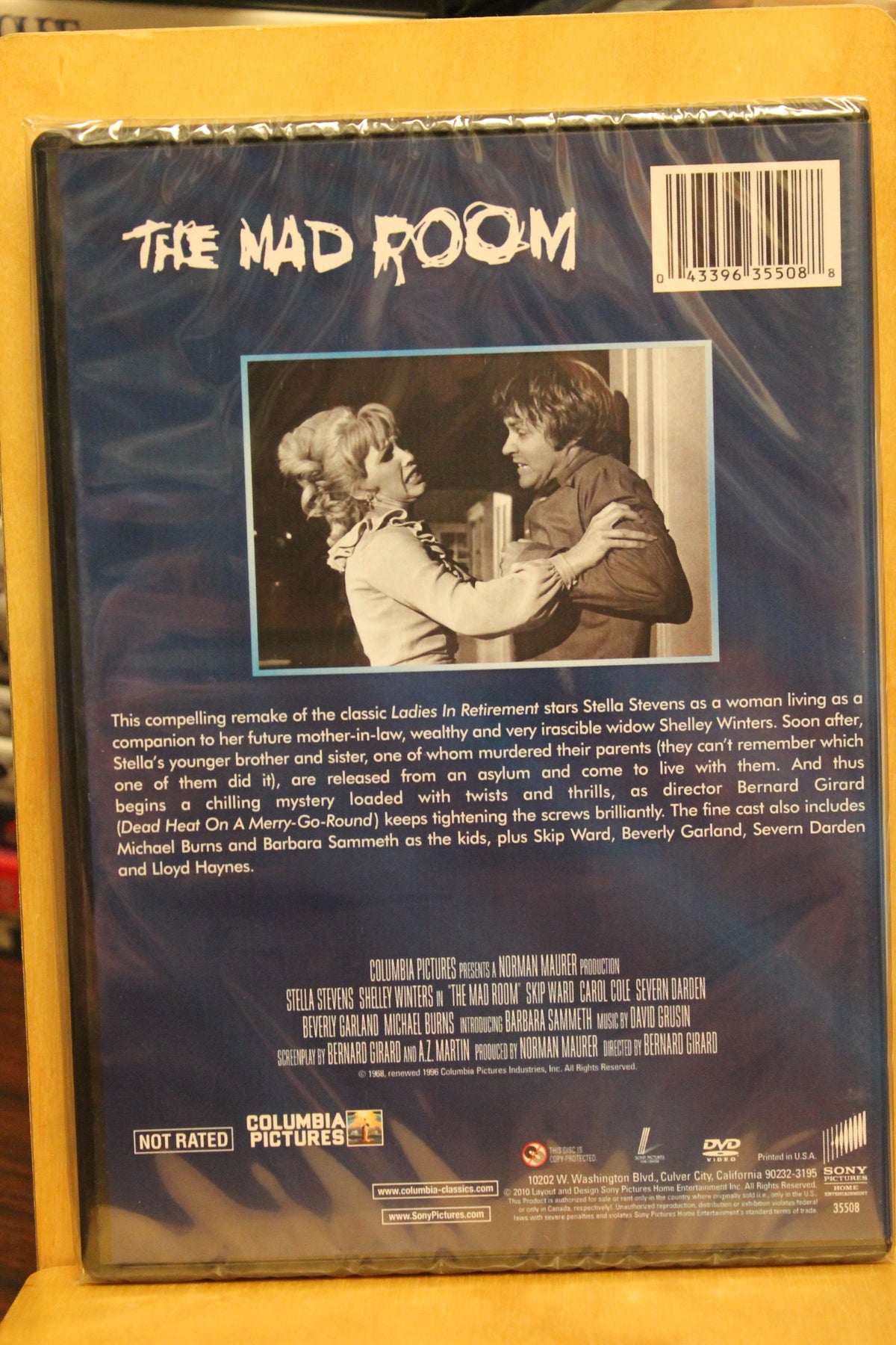 The Mad Room DVD