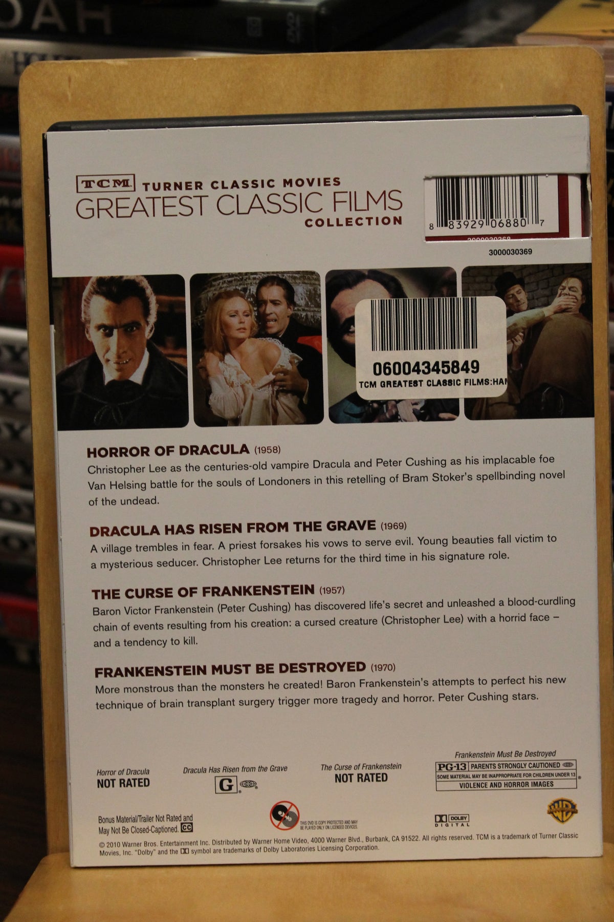 Greatest Classic Films Collection: Hammer Horror DVD