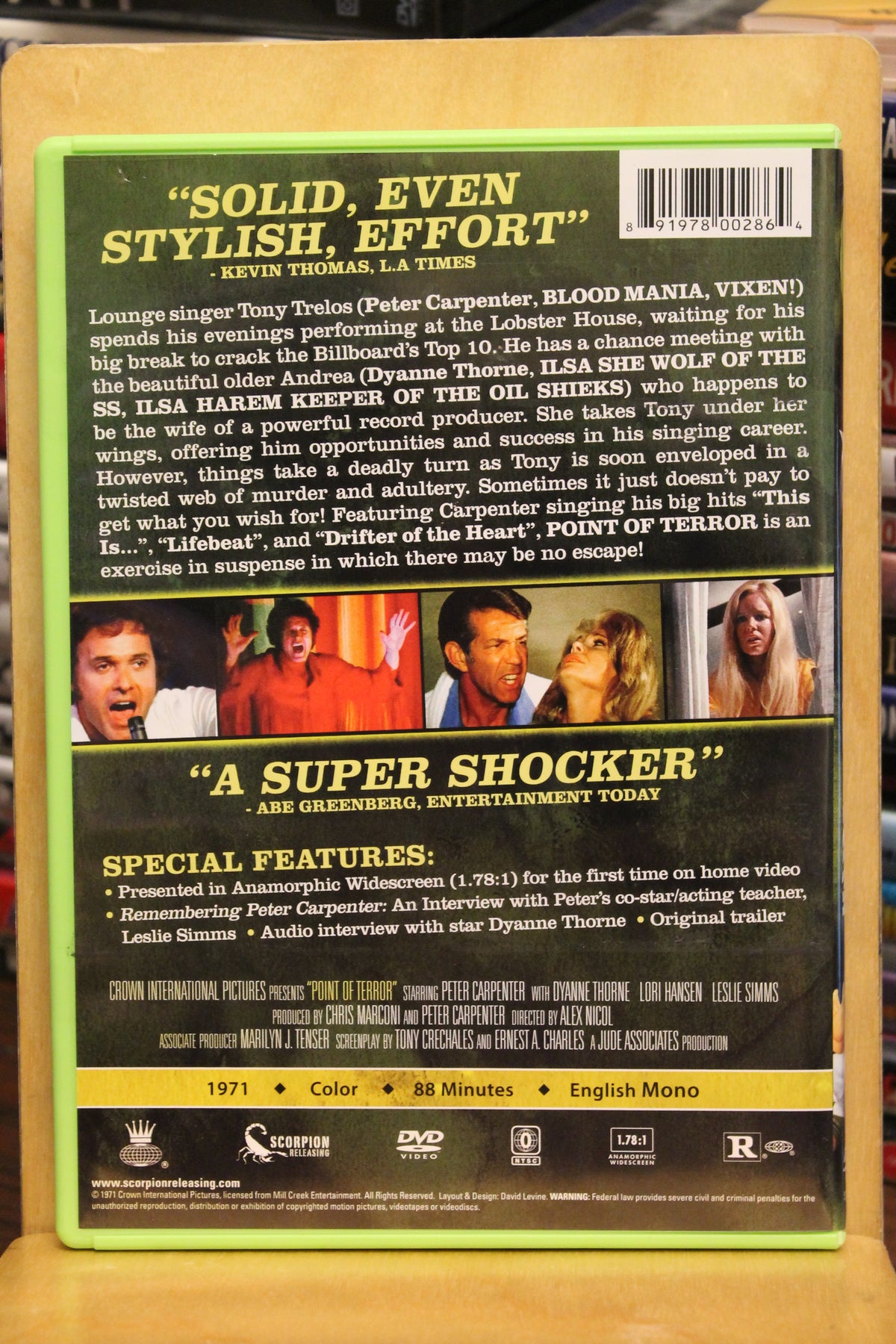 Point of Terror DVD
