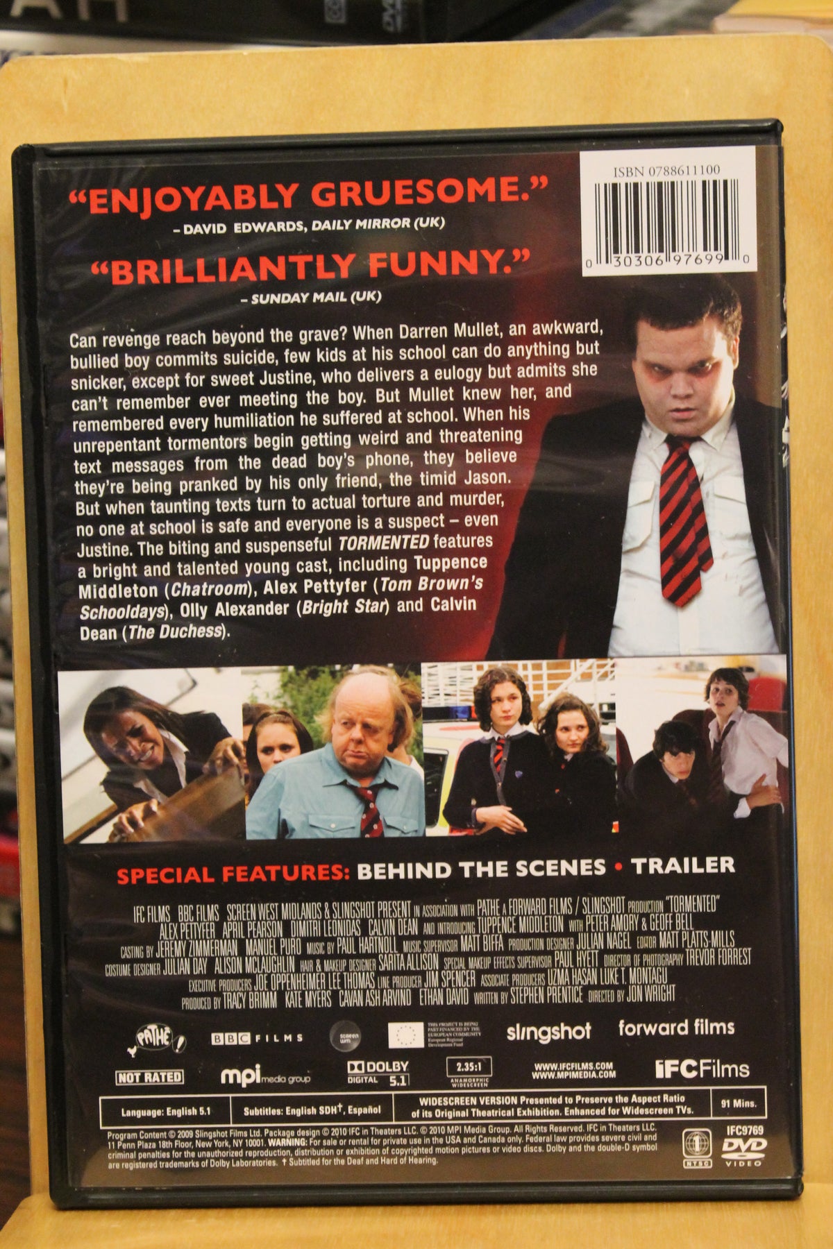 Tormented DVD
