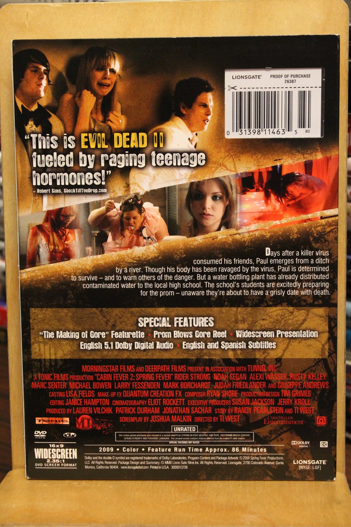 Cabin Fever 2: Spring Fever DVD