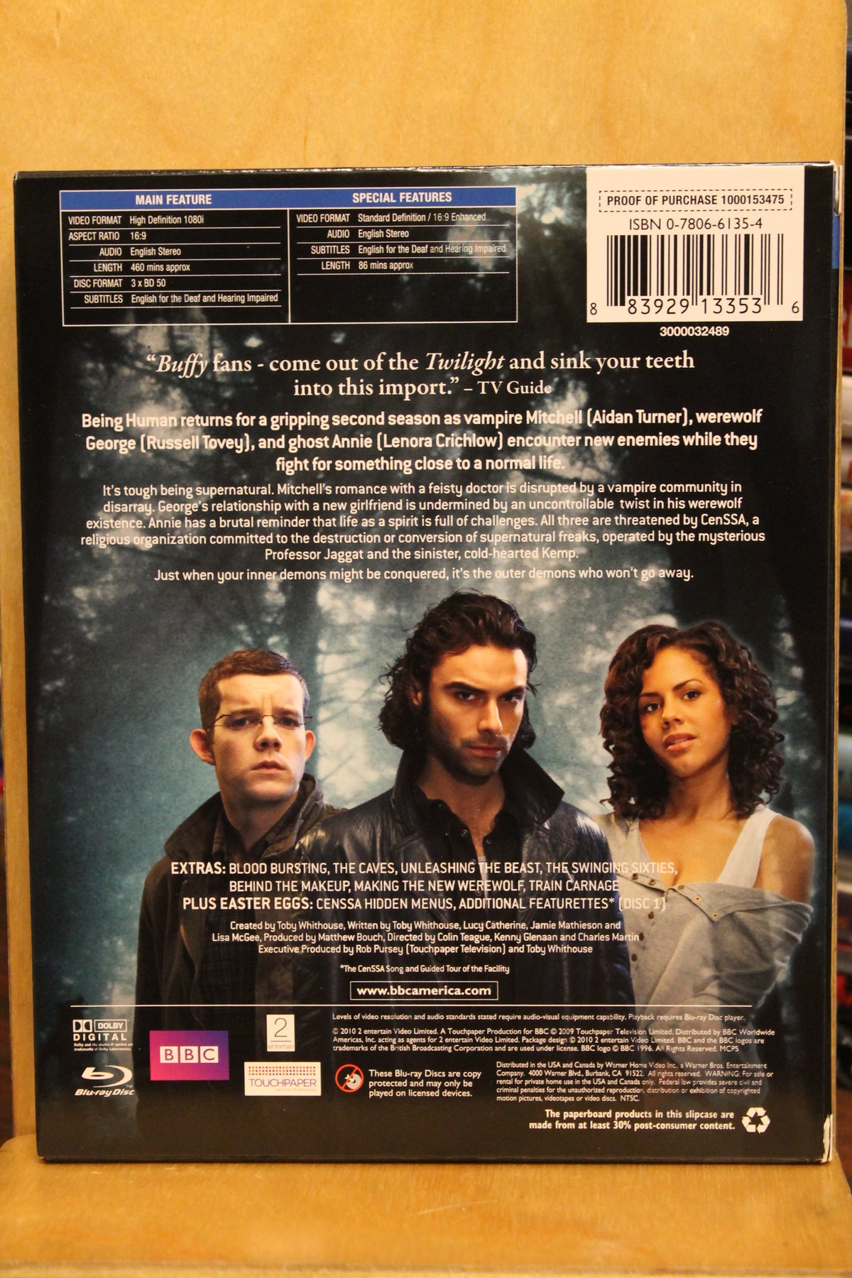 Being Human: Season Two Blu-ray