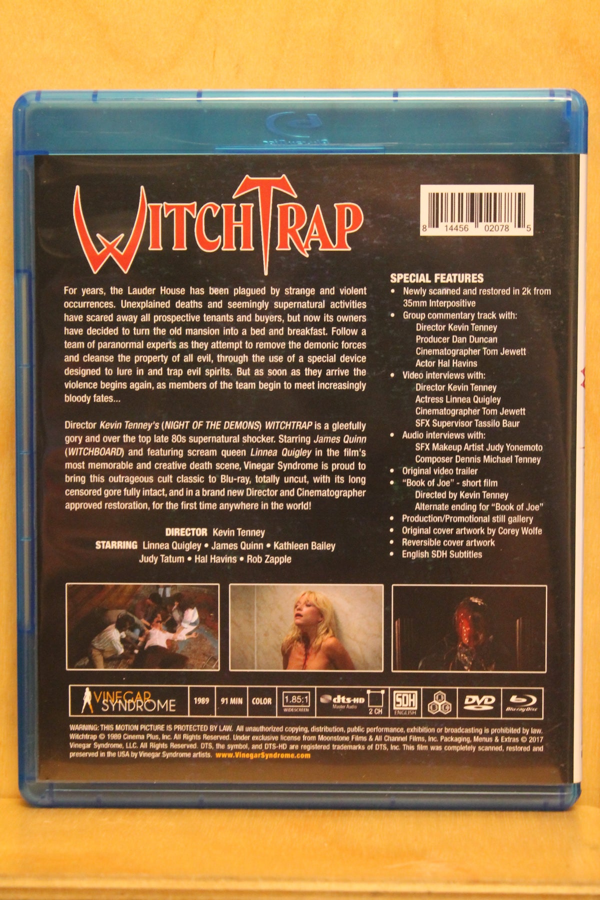 Witchtrap Blu-ray