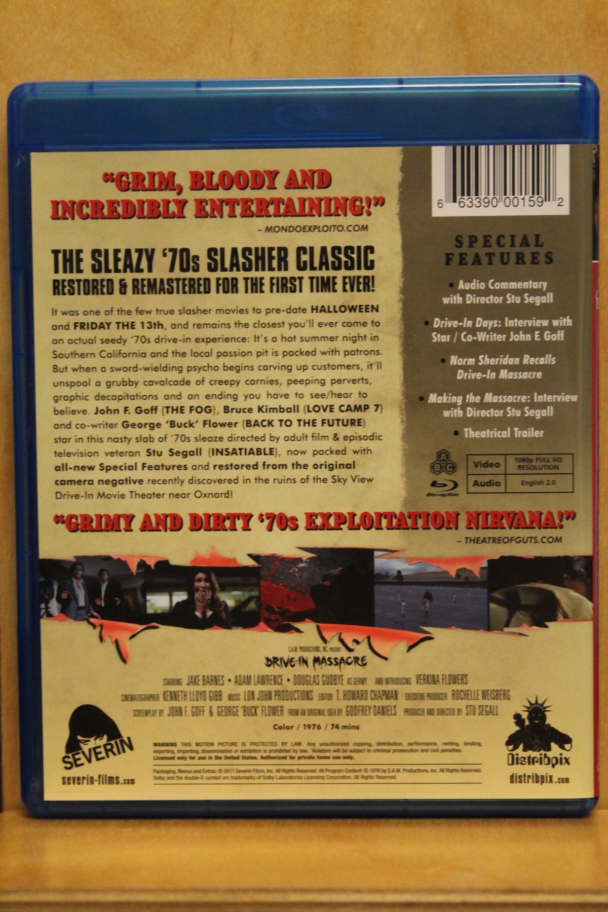 Drive-In Massacre Blu-ray