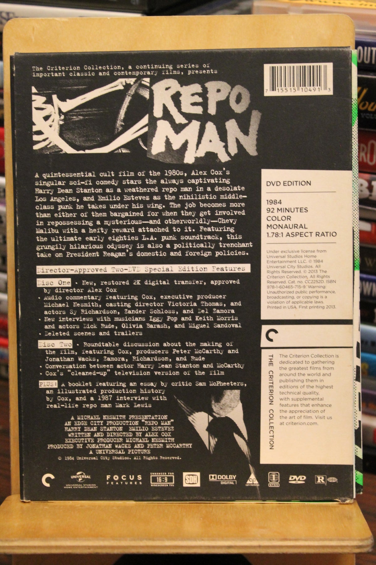 Repo Man DVD