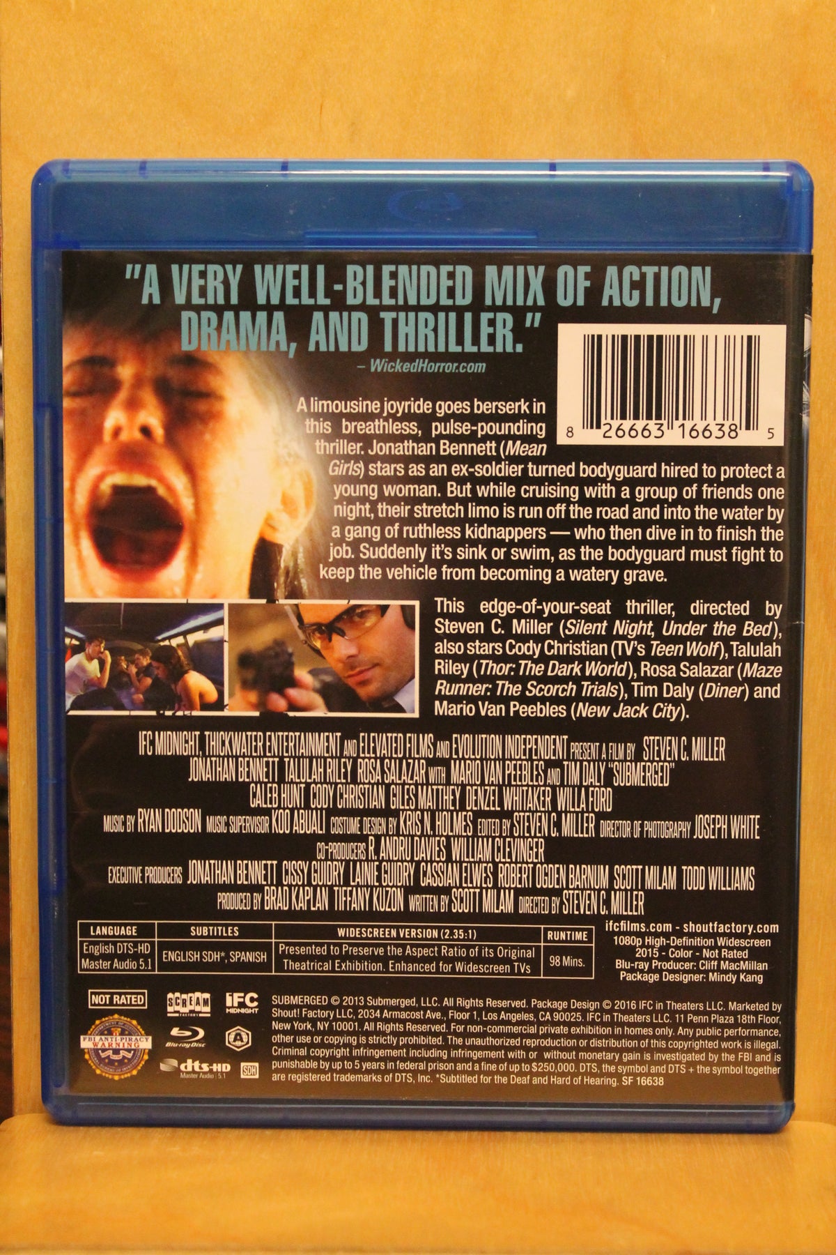 Submerged Blu-ray
