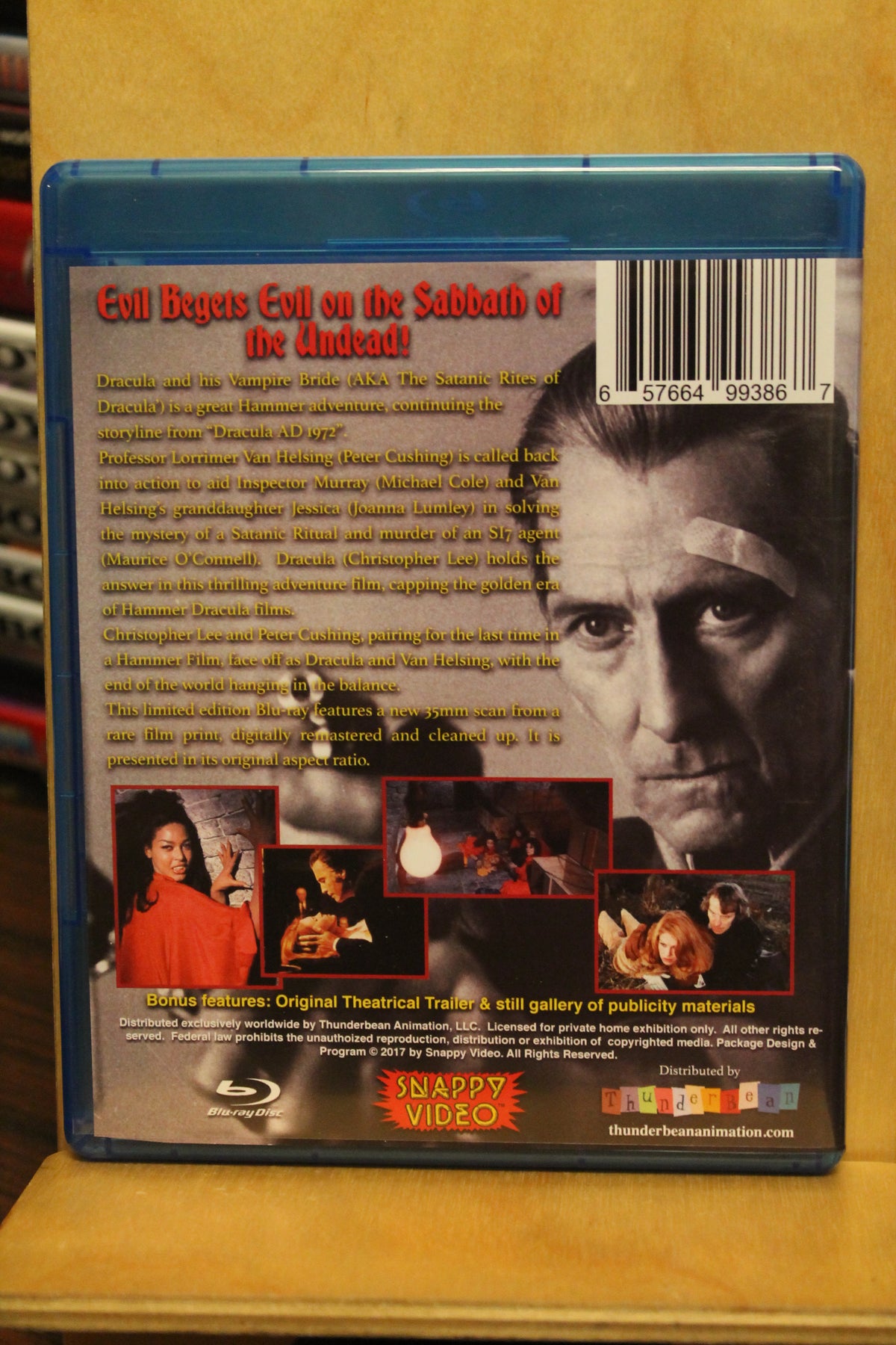 The Satanic Rites of Dracula Blu-ray