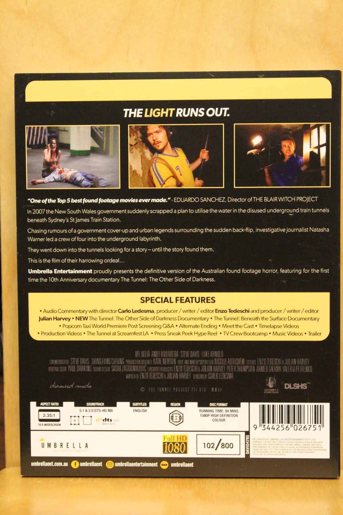 The Tunnel Blu-ray