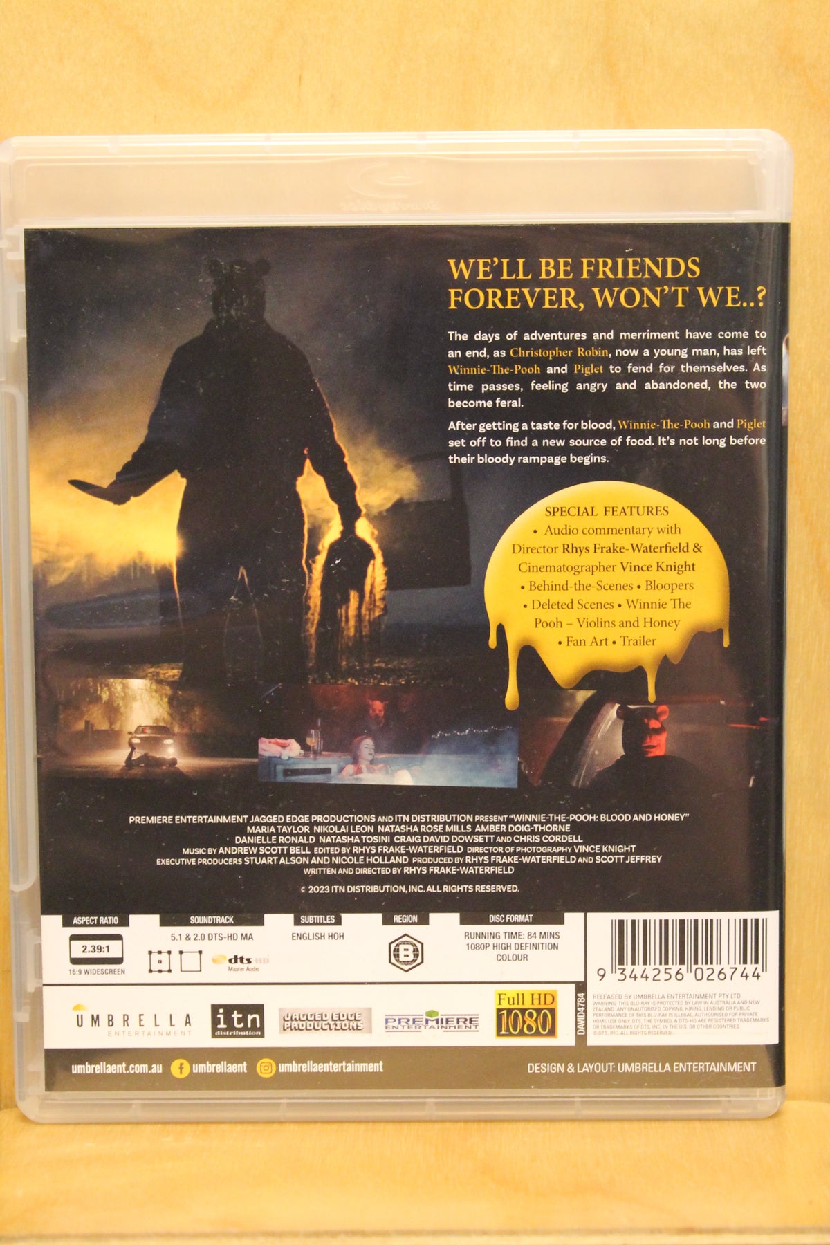 Winnie the Pooh: Blood and Honey Blu-ray