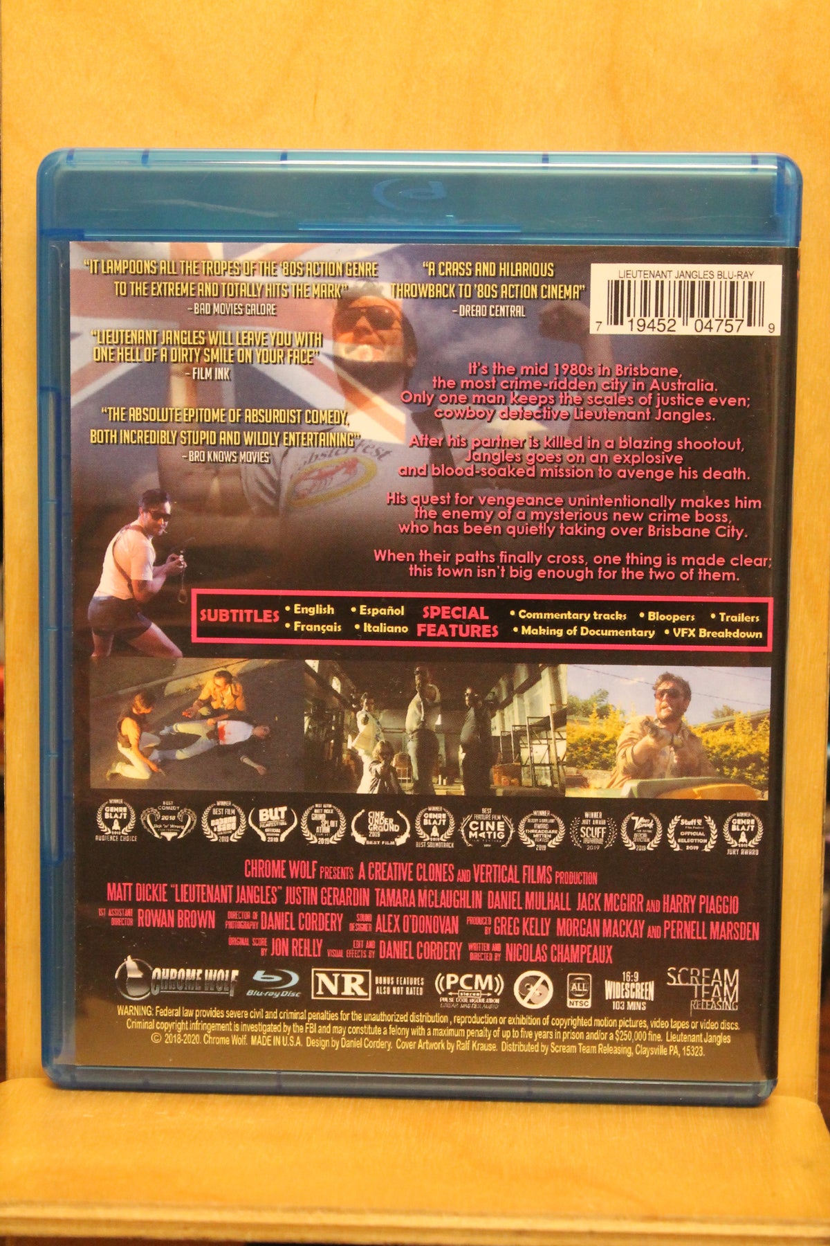 Lieutenant Jangles Blu-ray