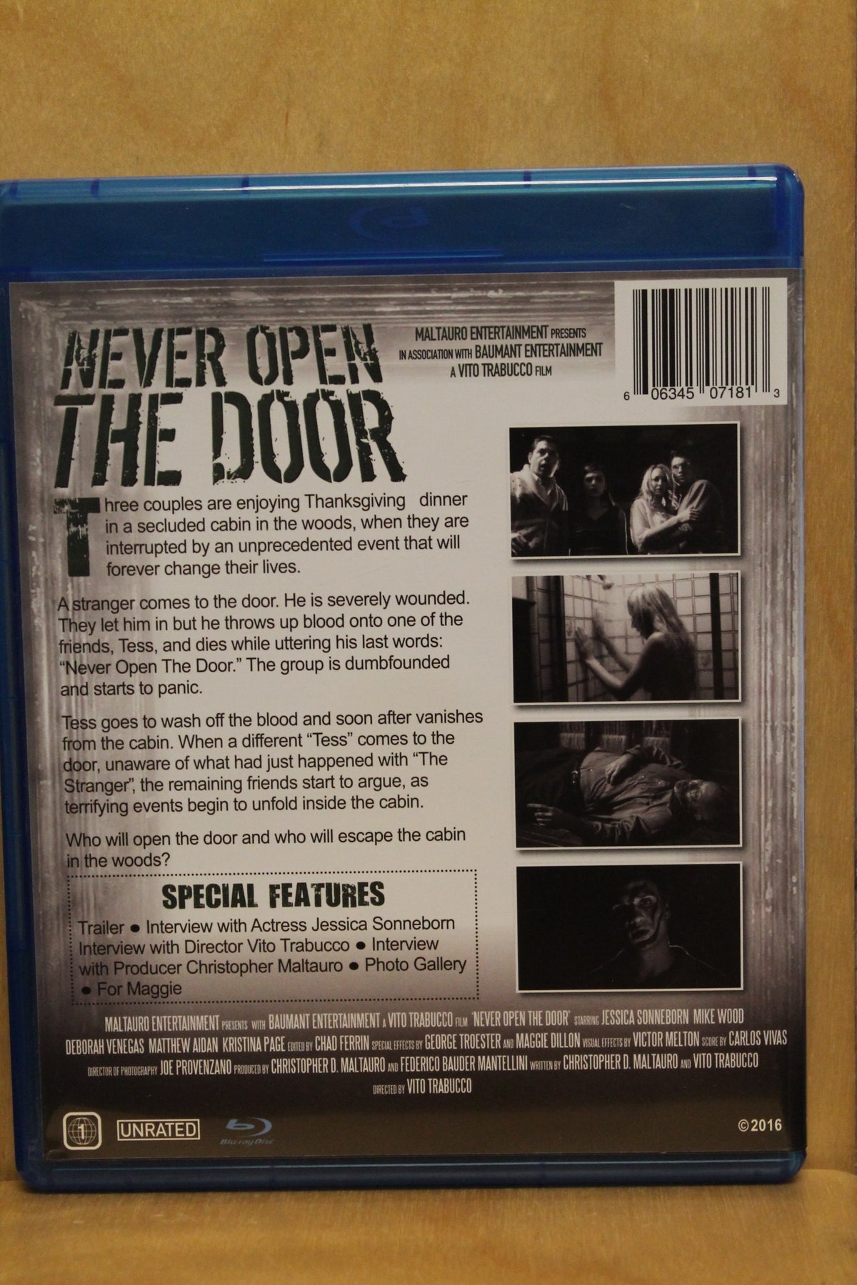 Never Open the Door Blu-ray