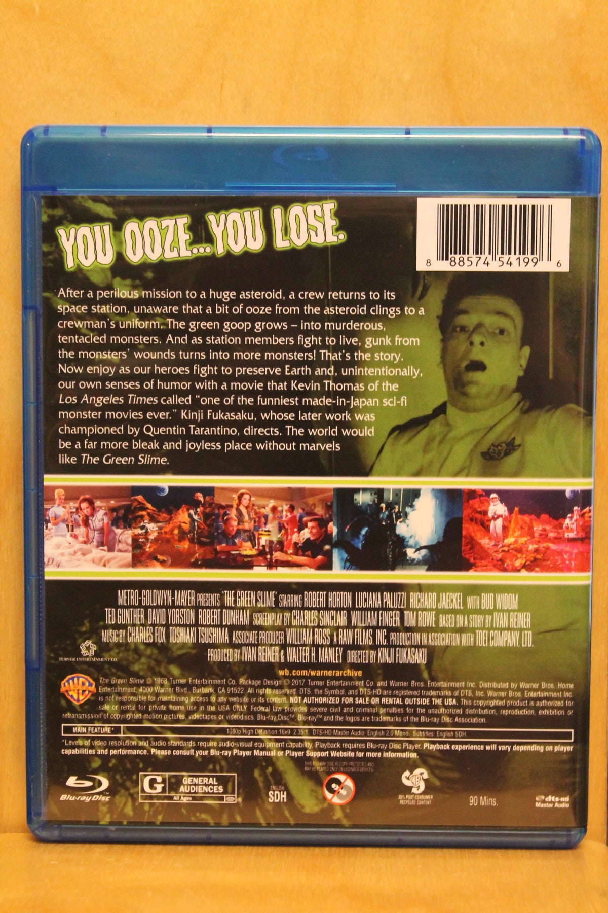The Green Slime Blu-ray