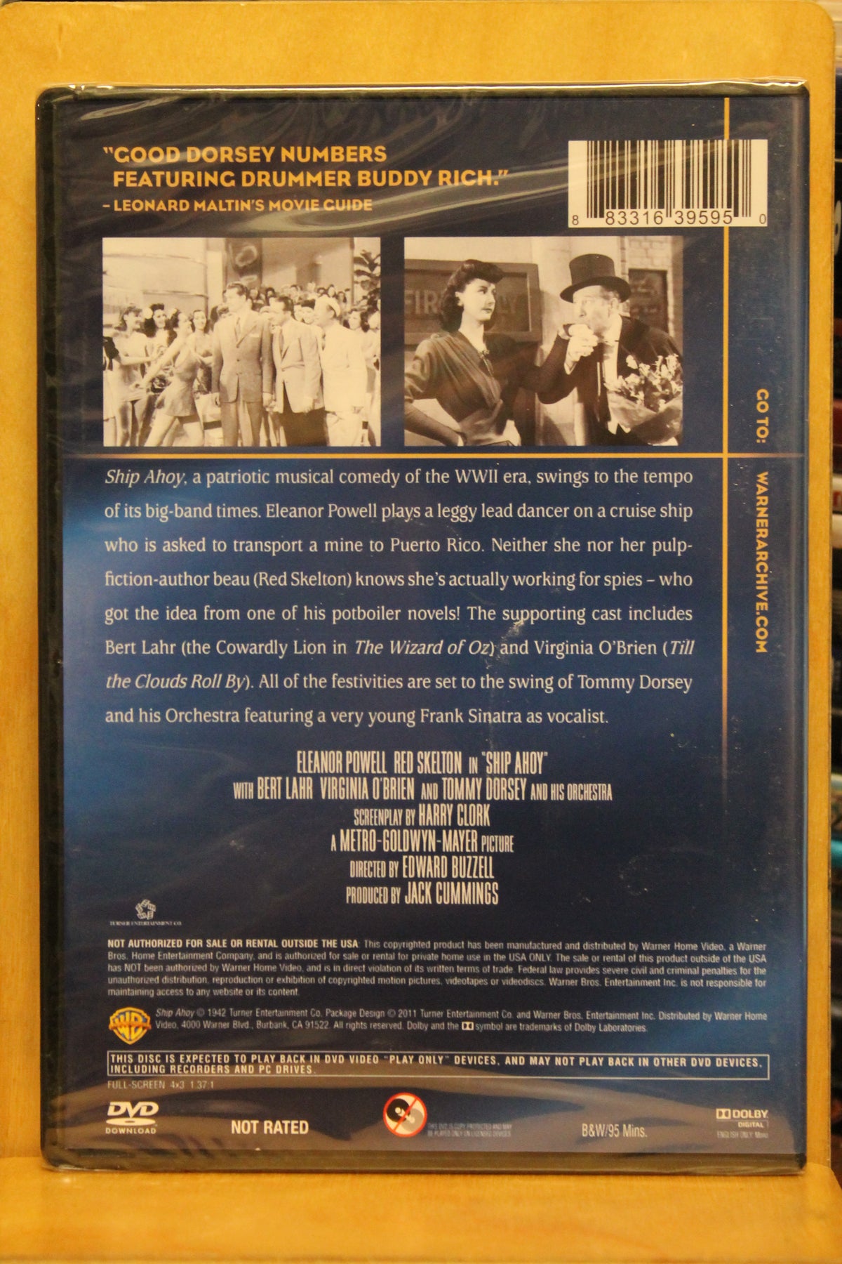 Ship Ahoy DVD