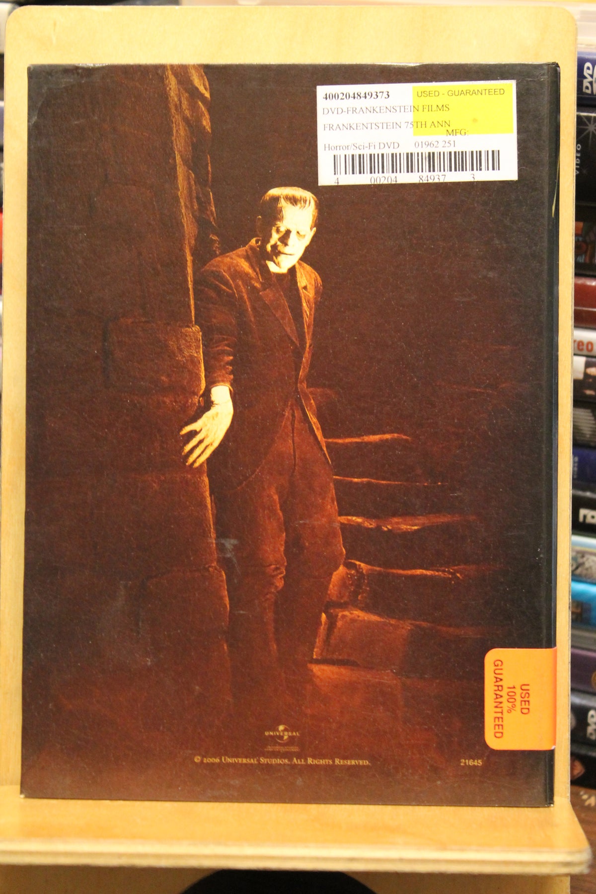 Frankenstein DVD
