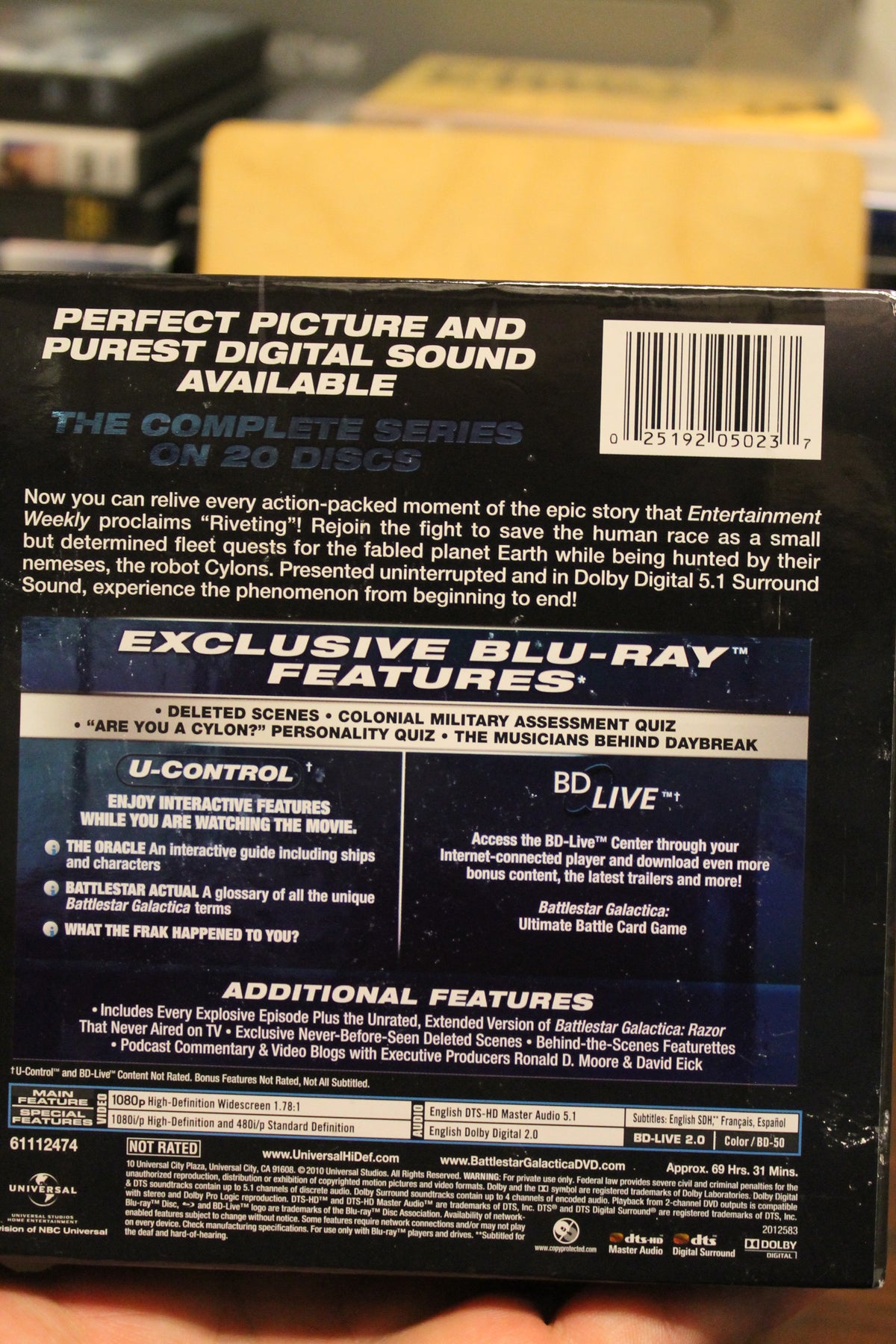 Battlestar Galactica: The Complete Series Blu-ray