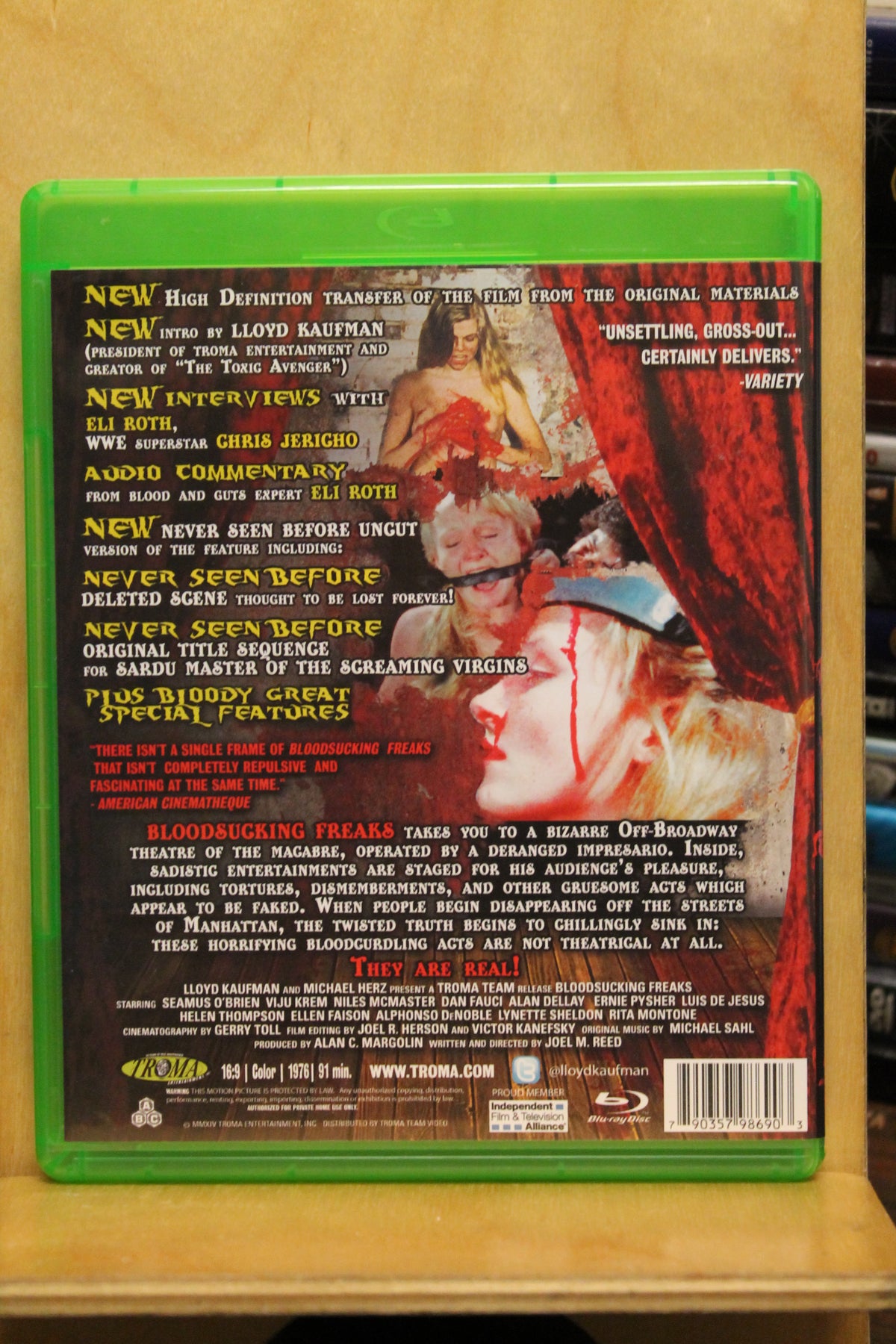 Blood Sucking Freaks Blu-ray
