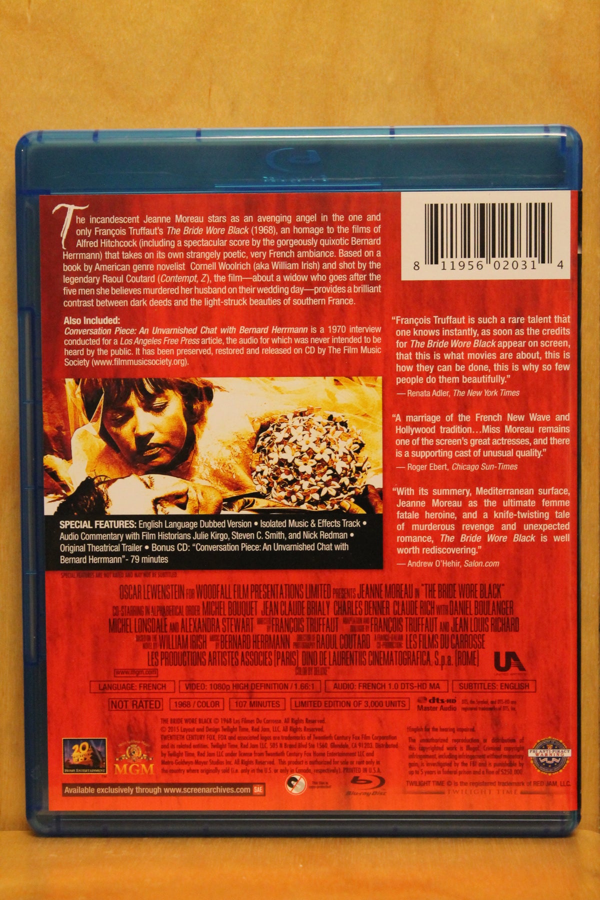 The Bride Wore Black Blu-ray