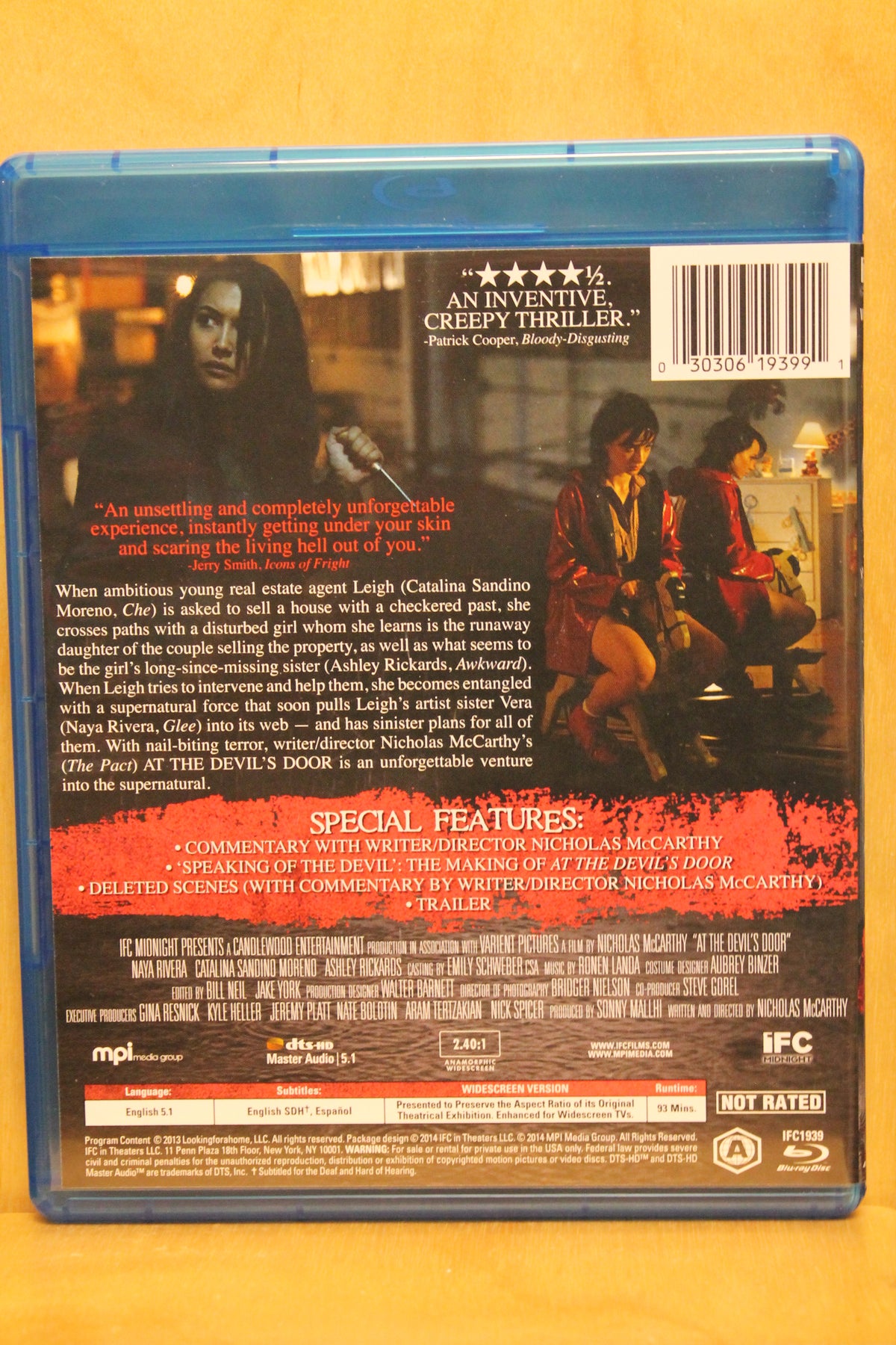 At the Devil's Door Blu-ray