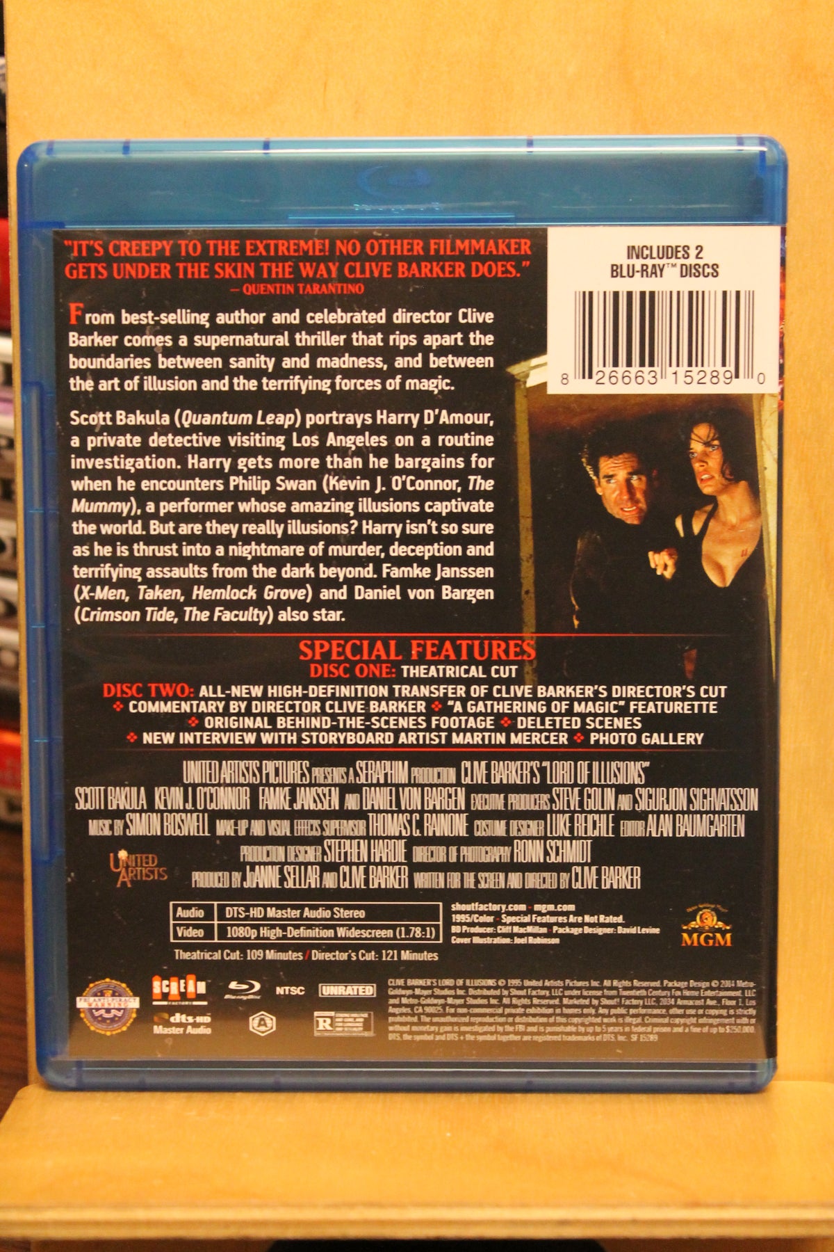 Lord of Illusions Blu-ray