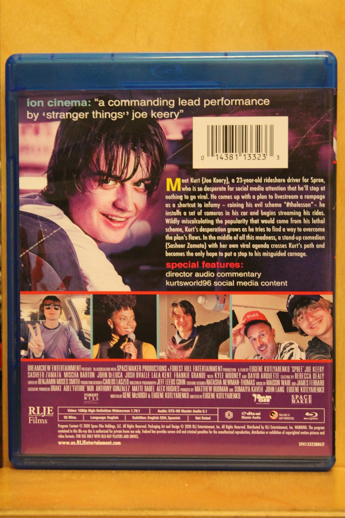 Spree Blu-ray