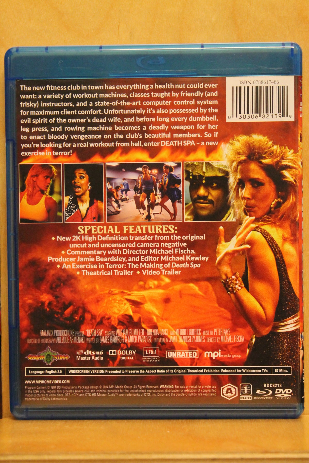 Death Spa Blu-ray