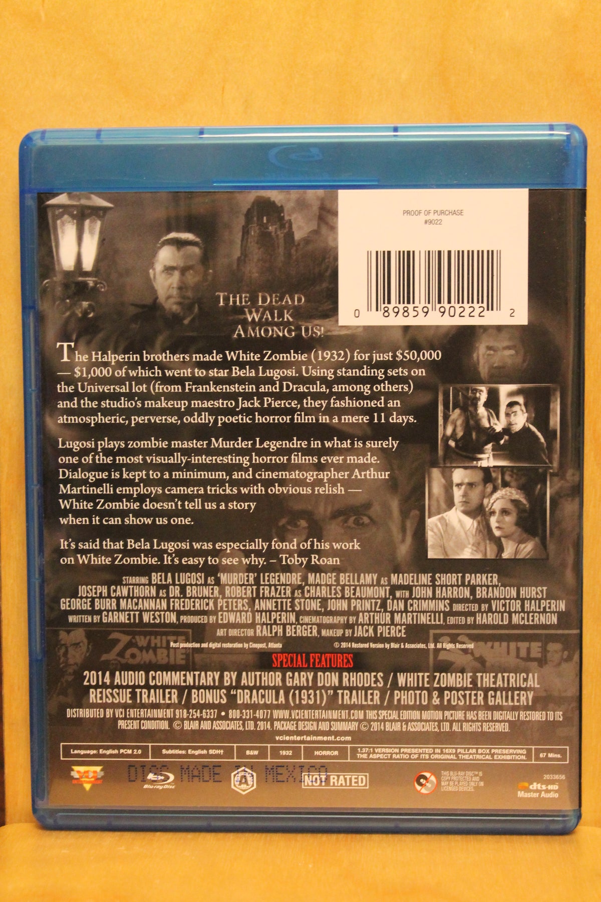White Zombie Blu-ray