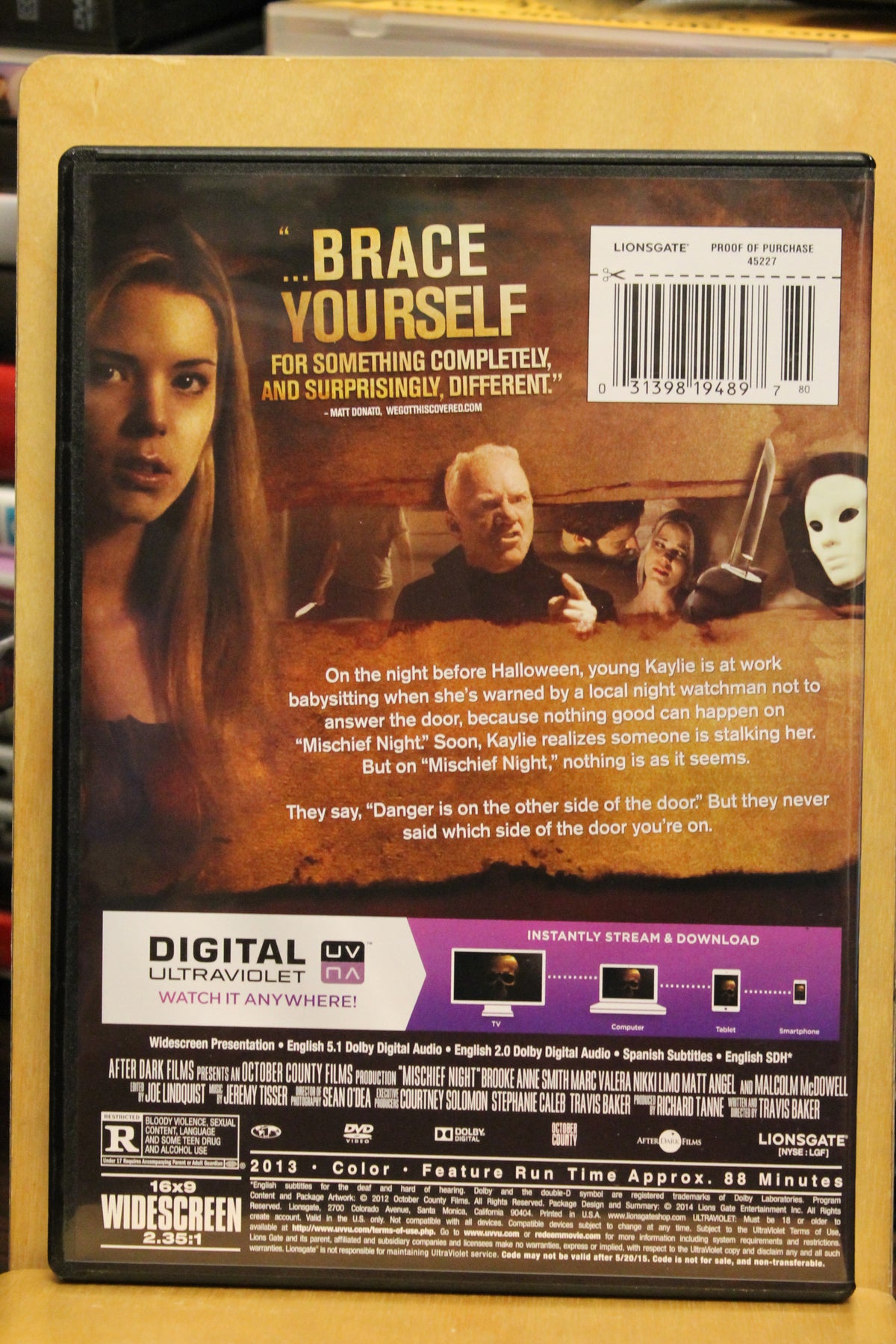 Mischief Night DVD