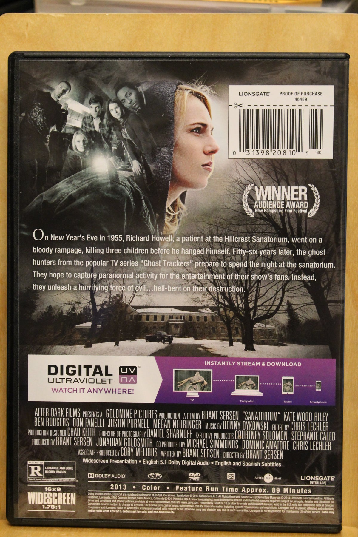 Sanatorium DVD