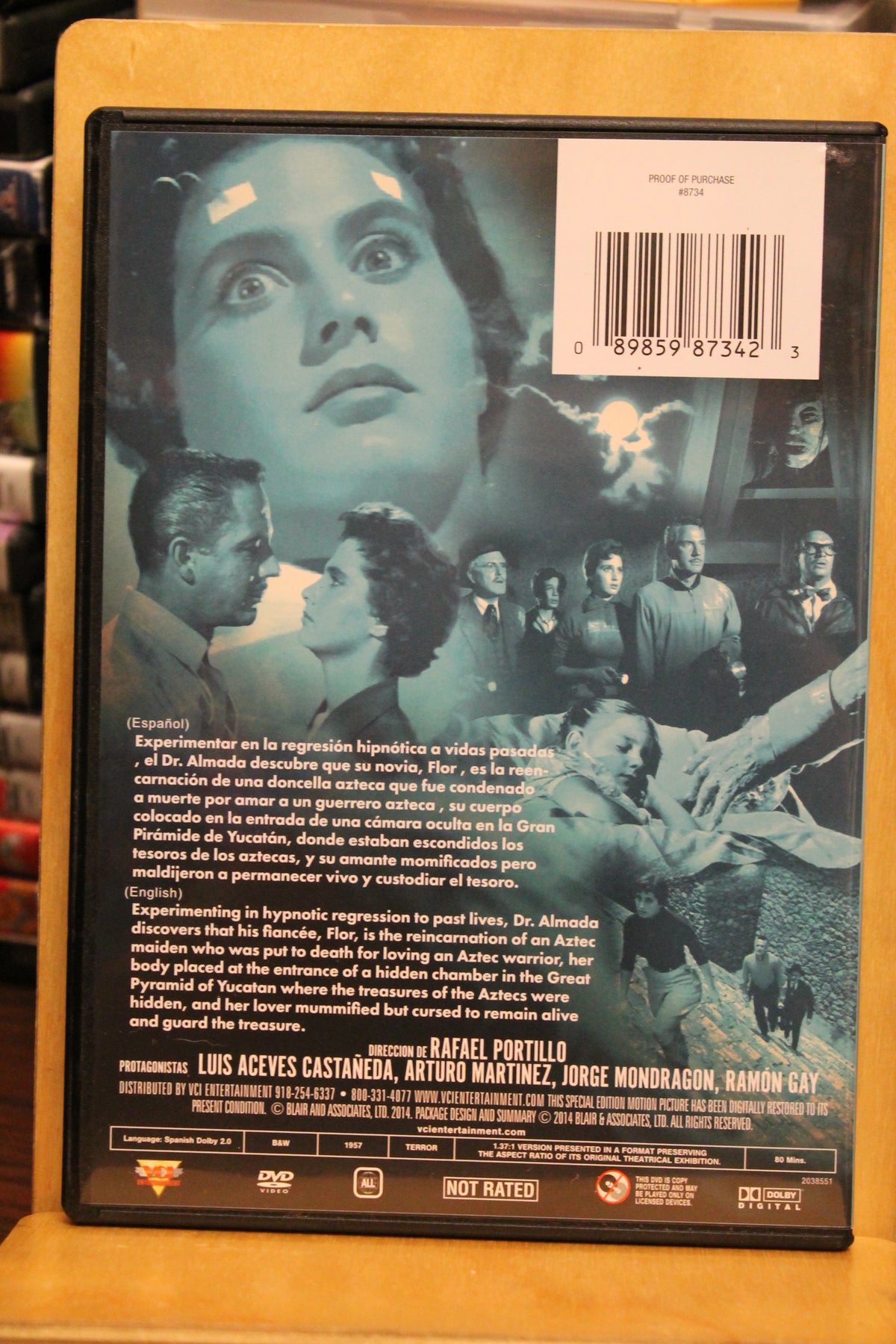 La Momia Azteca DVD