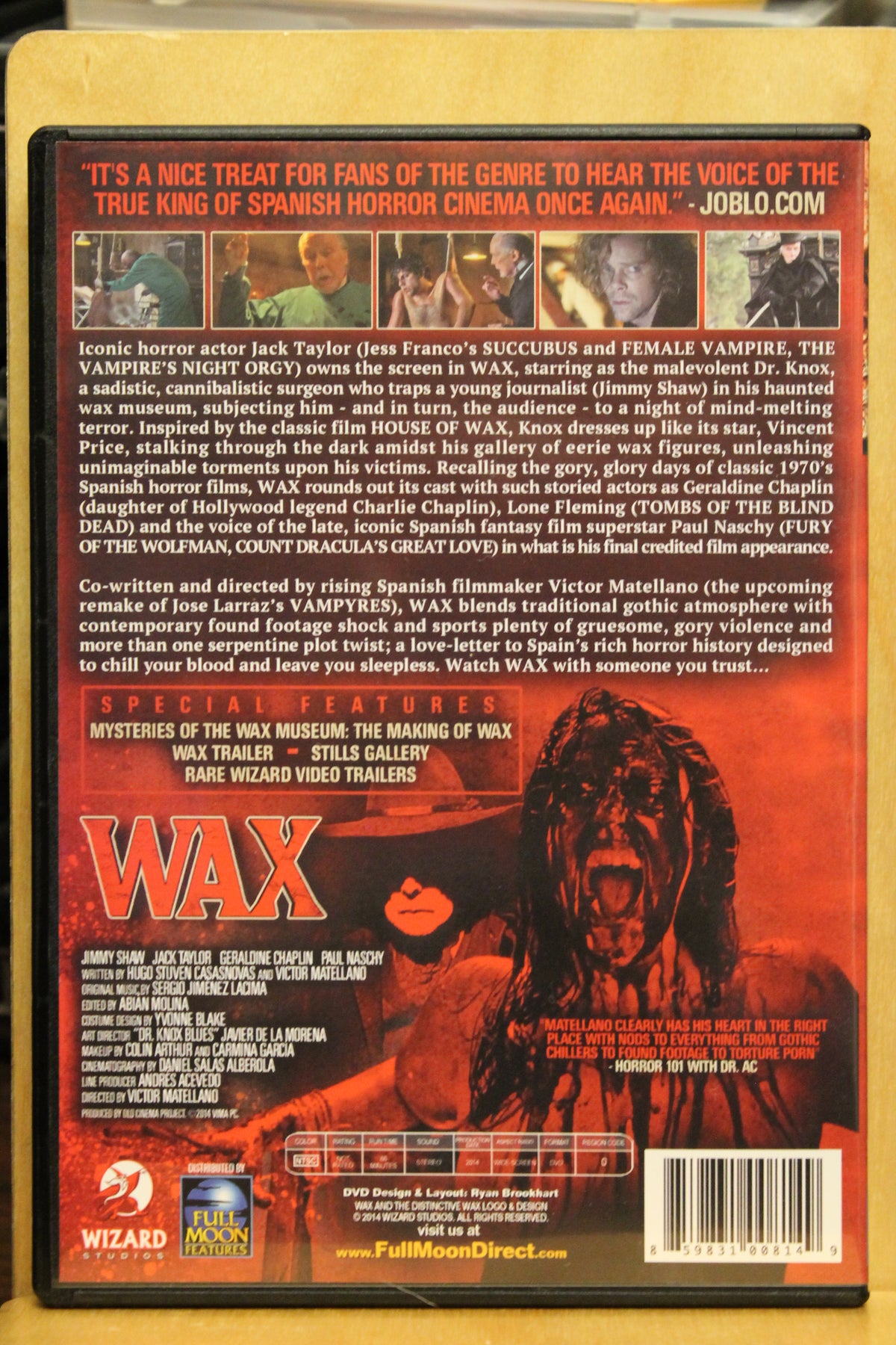 Wax DVD