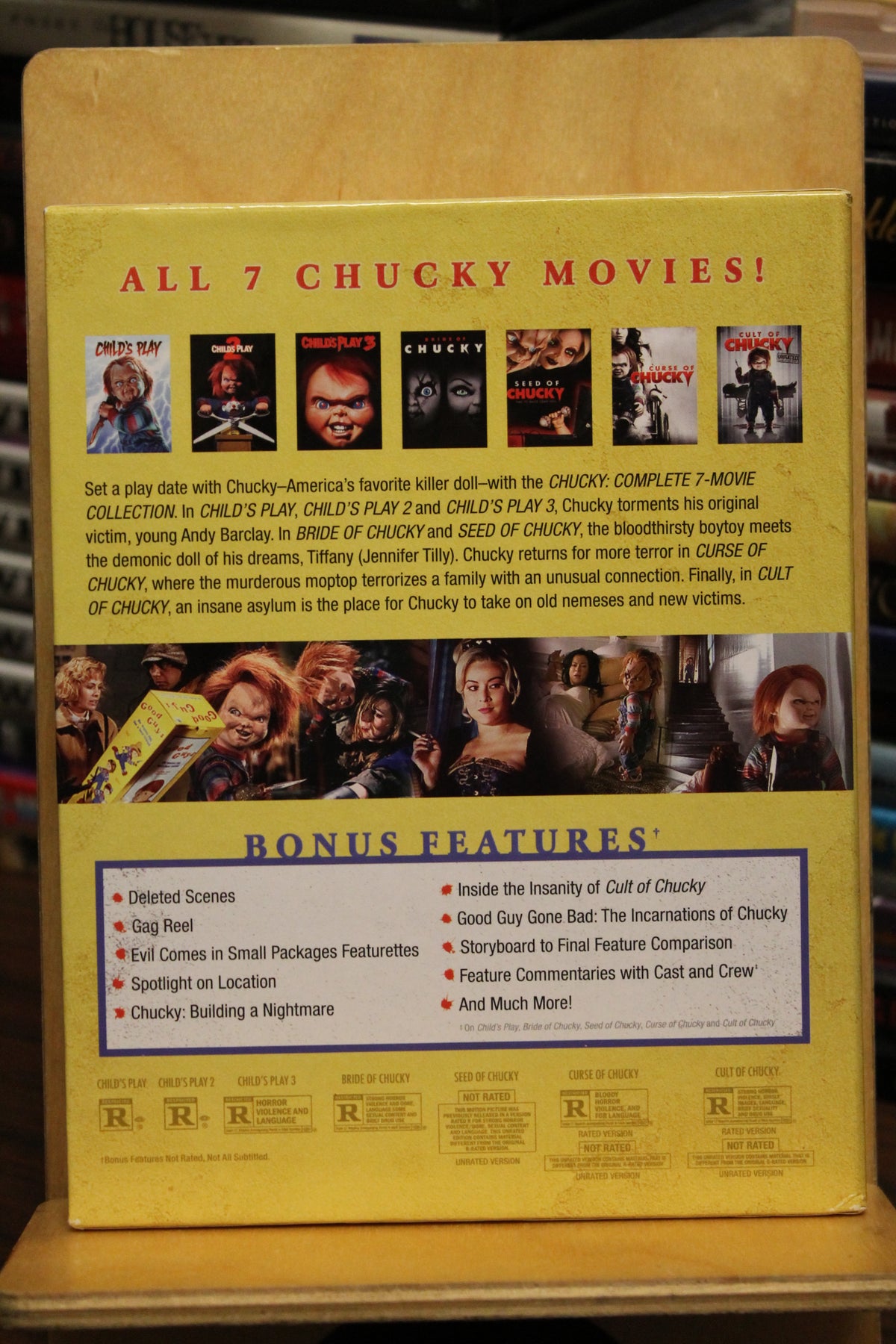 Chucky: Complete 7-Movie Collection Blu-ray