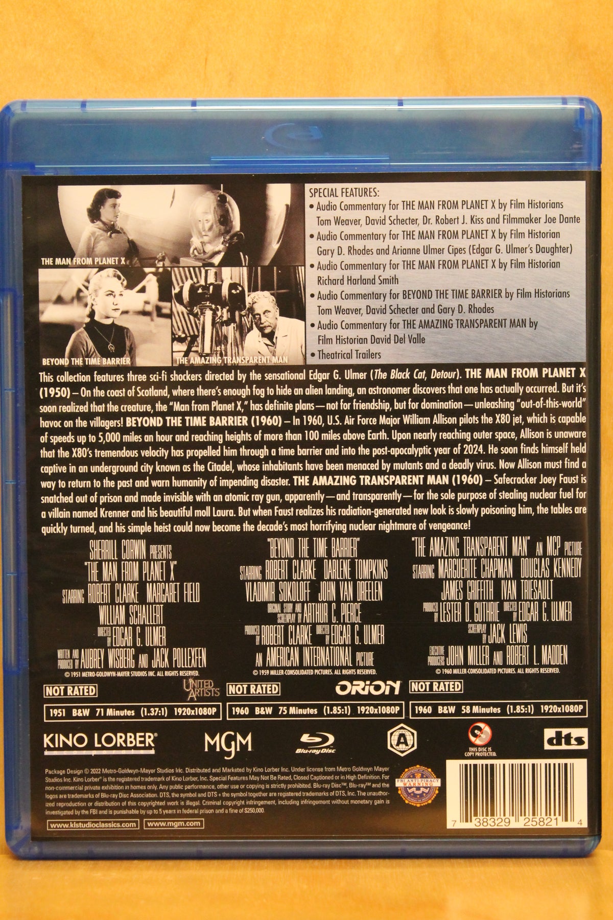Edgar G. Ulmer Sci-Fi Collection Blu-ray