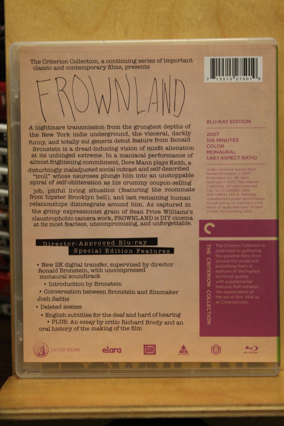 Frownland Blu-ray