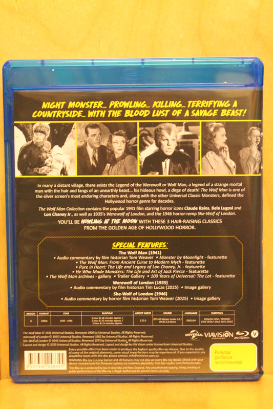 The Wolf Man Collection Blu-ray