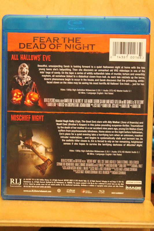 Halloween Double Feature: All Hallows' Eve / Mischief Night Blu-ray