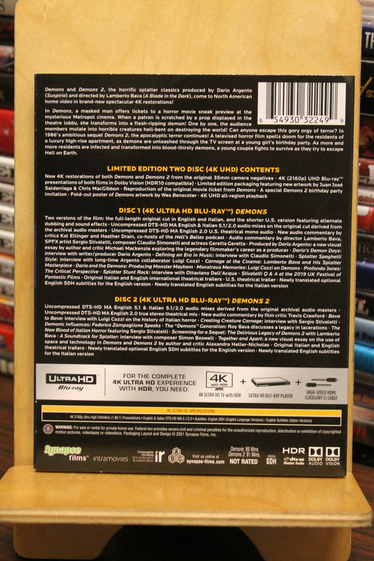 Demons I & II 4K UHD