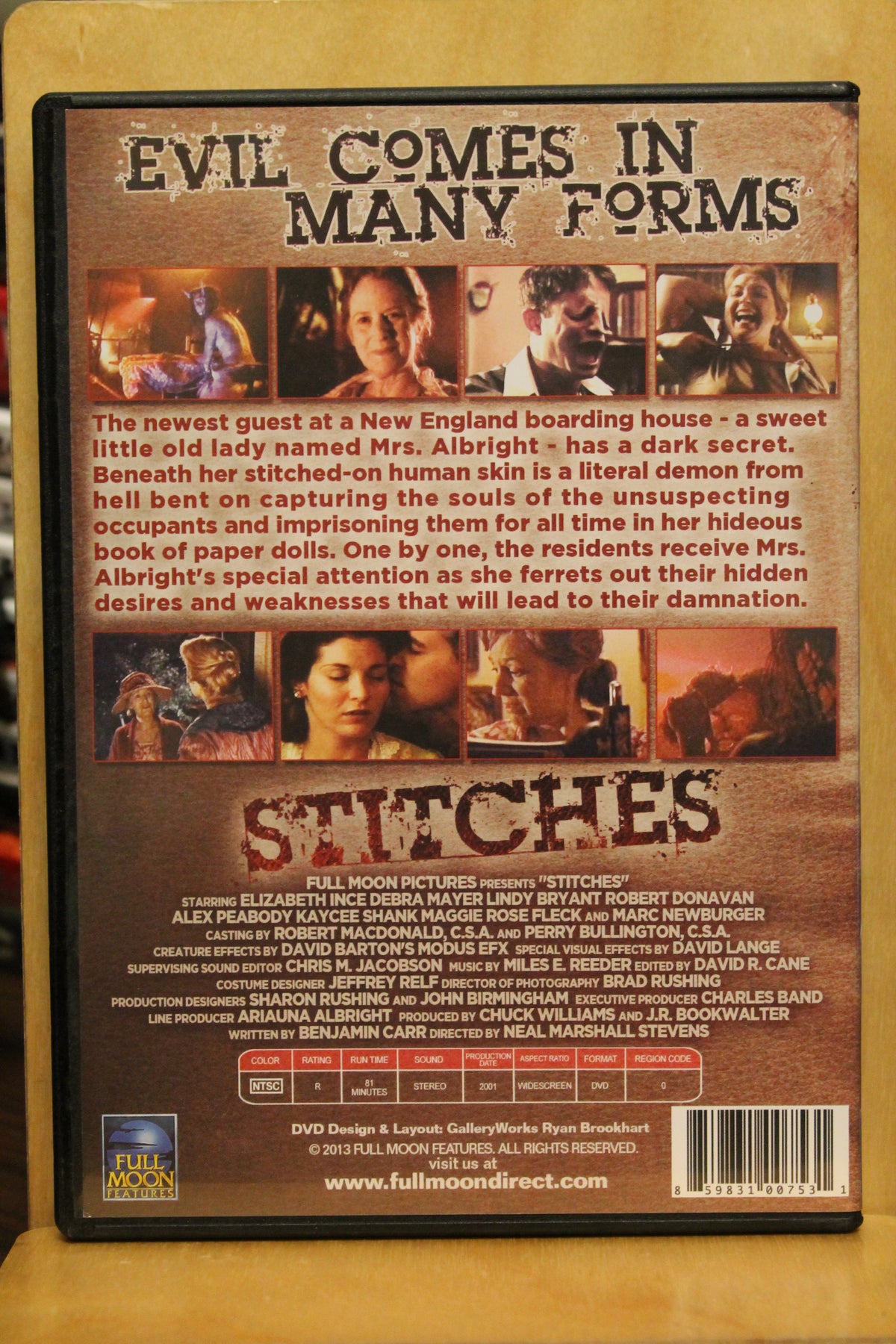 Stitches DVD