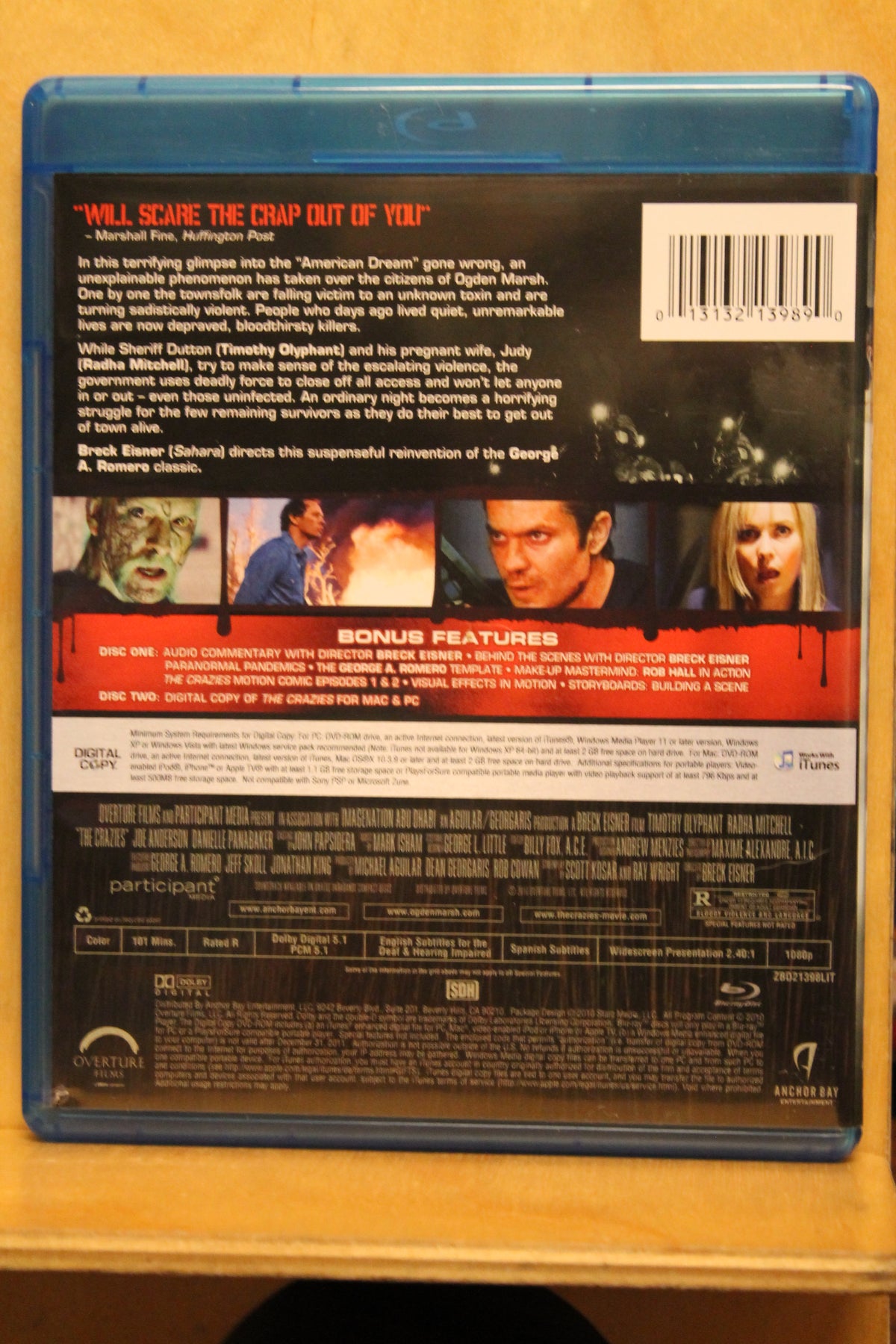 The Crazies Blu-ray