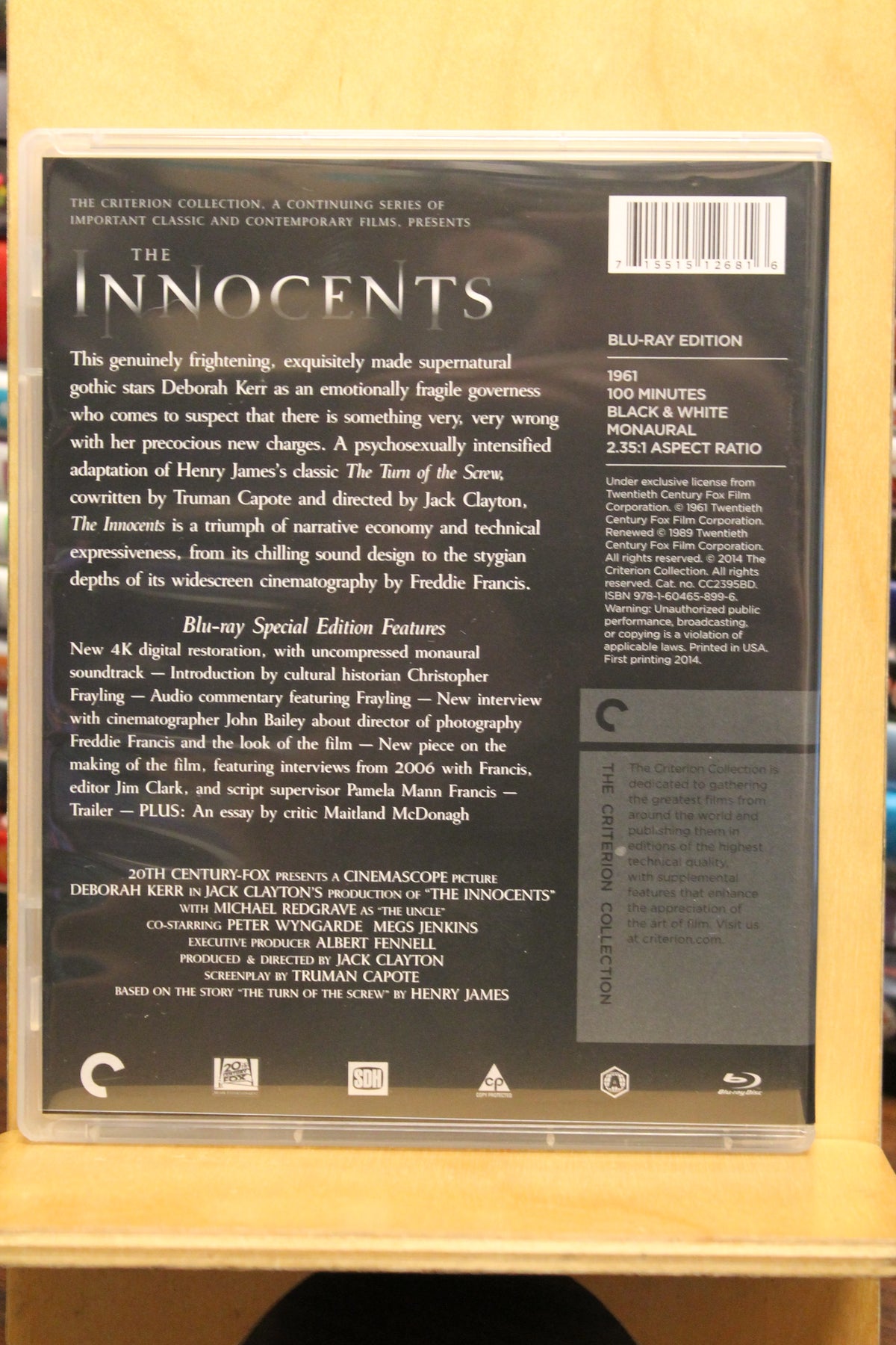 The Innocents Blu-ray