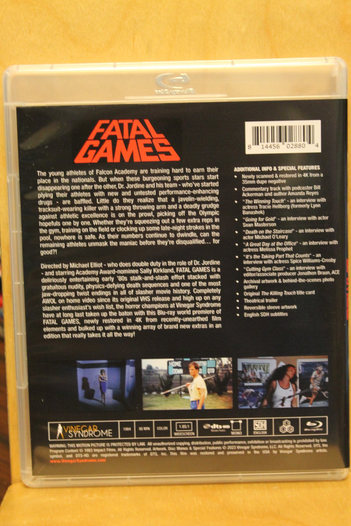 Fatal Games Blu-ray