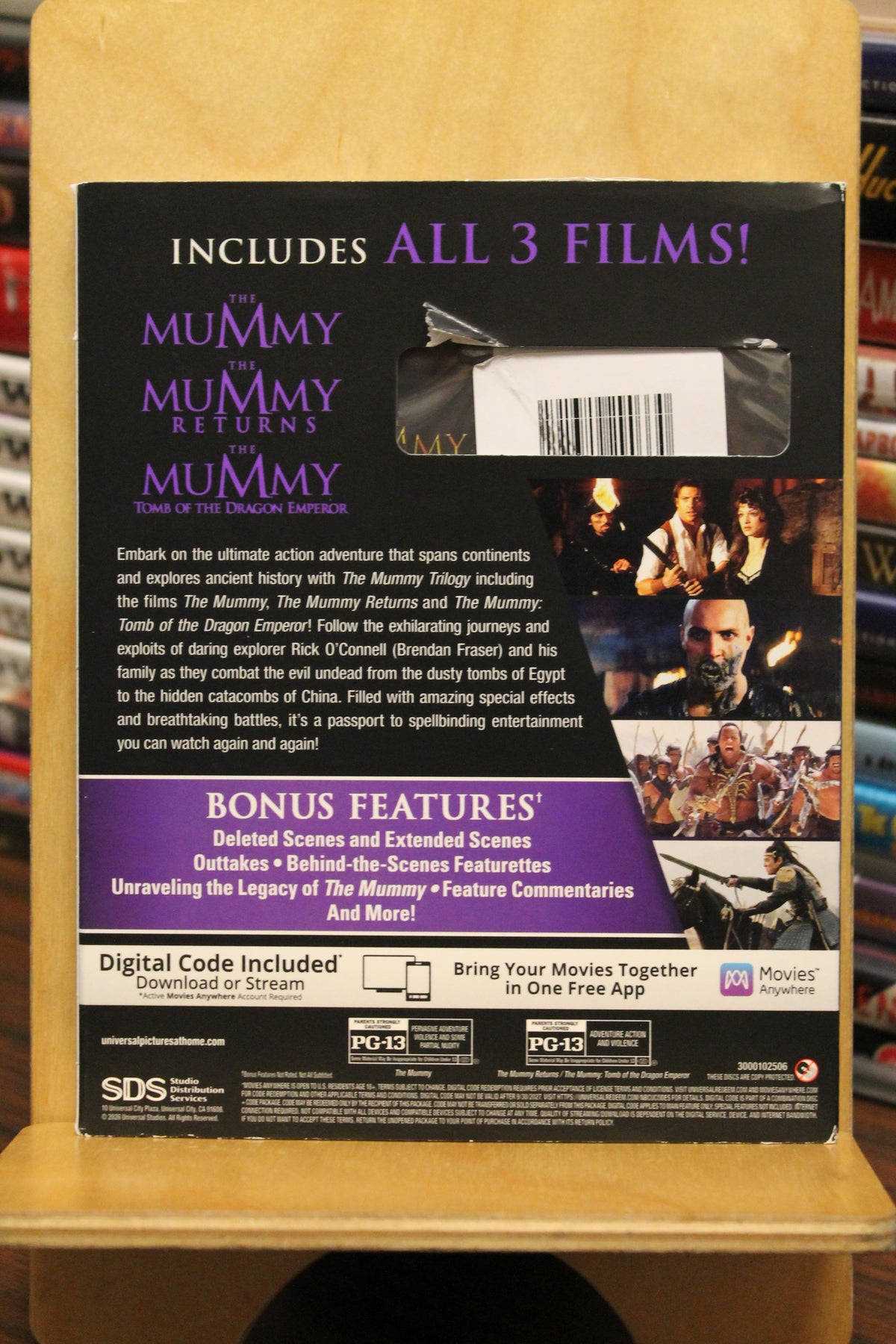 The Mummy Trilogy Blu-ray