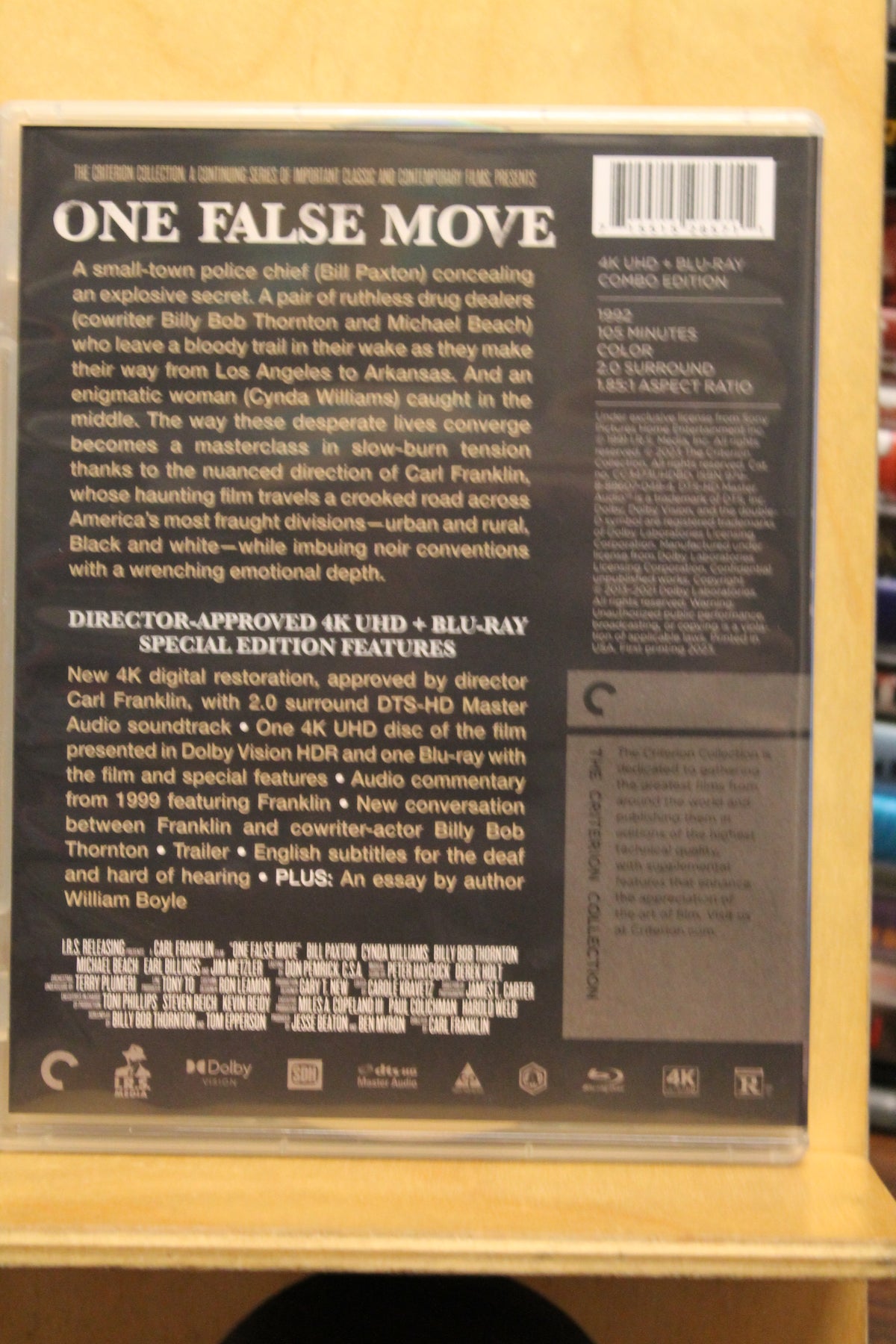 One False Move 4K UHD