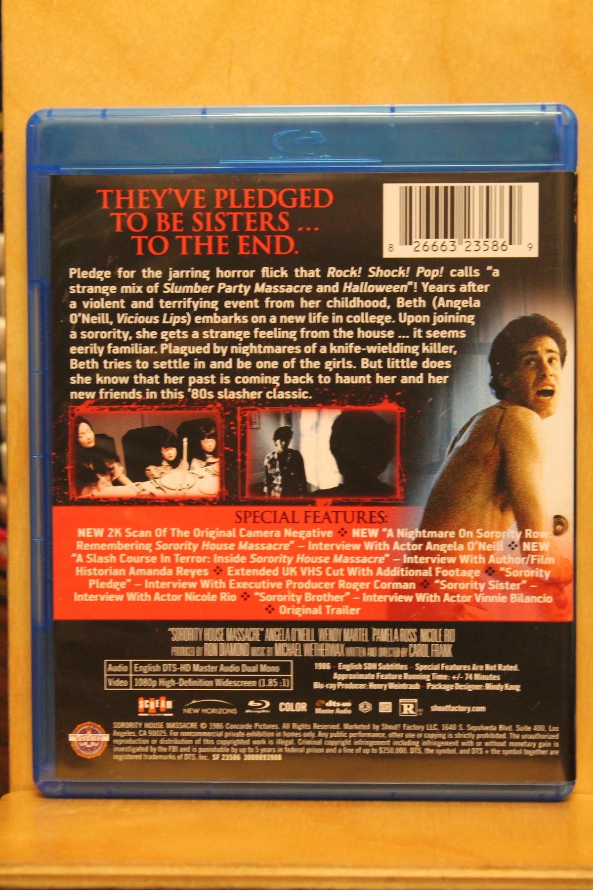 Sorority House Massacre Blu-ray