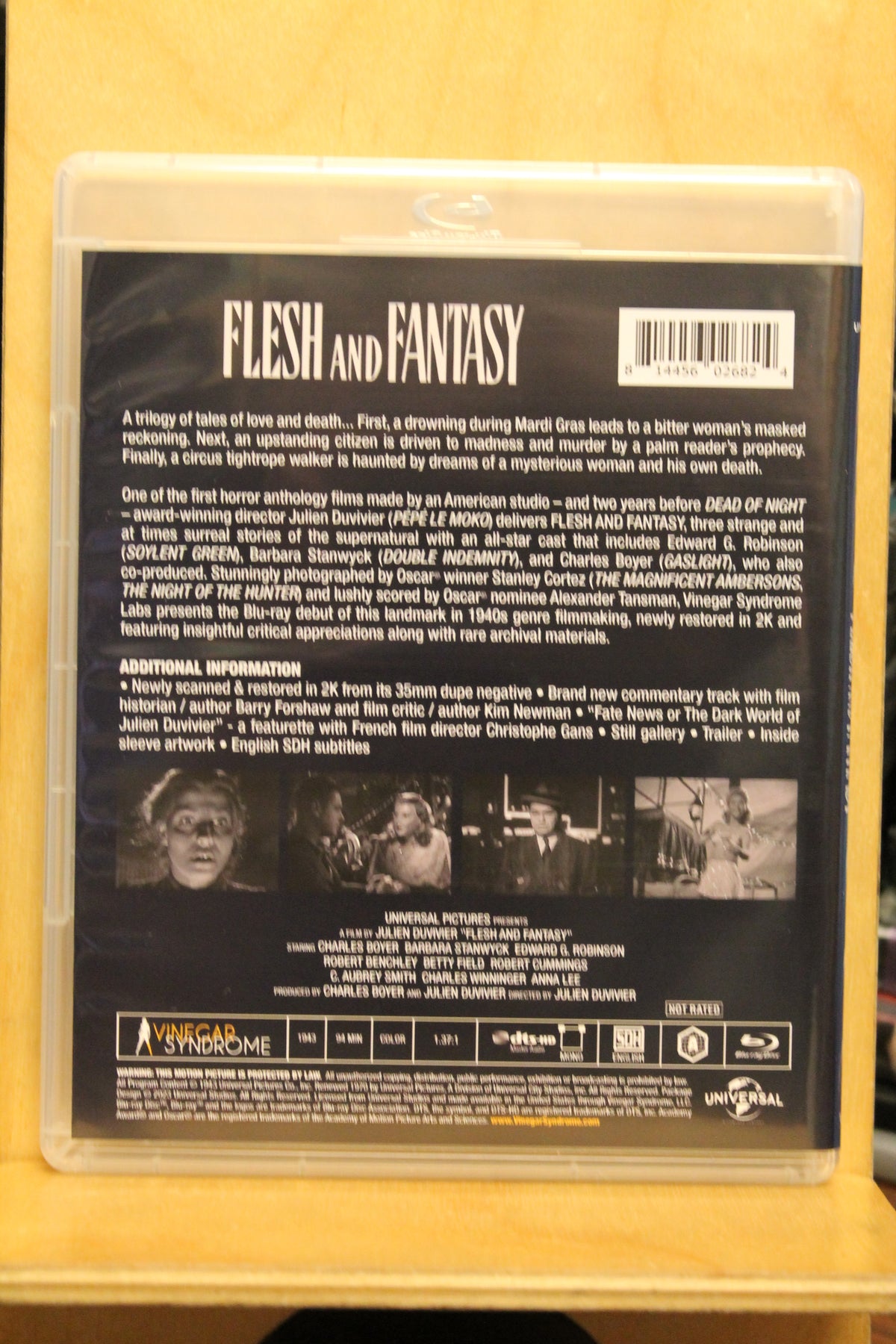 Flesh and Fantasy Blu-ray