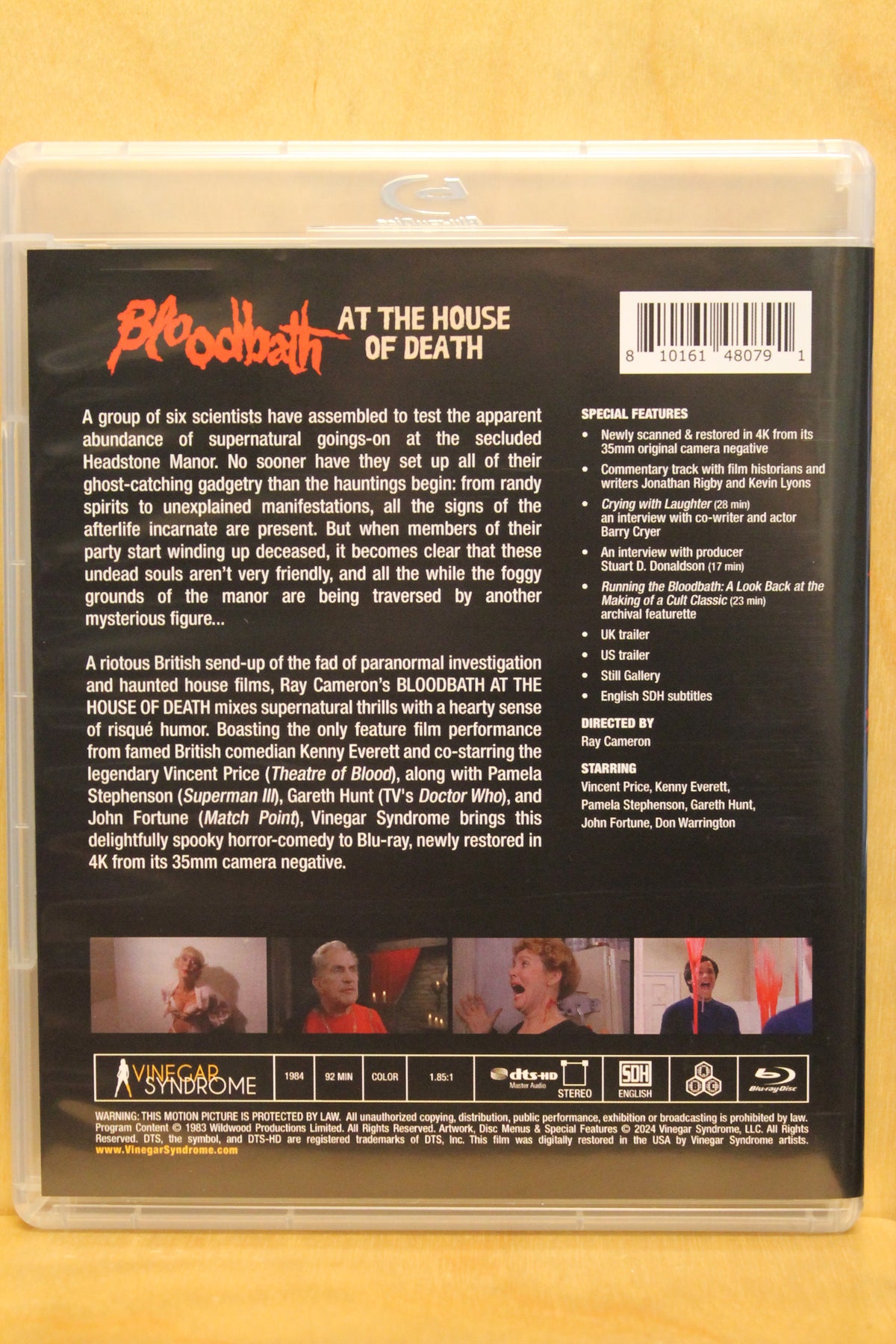 Bloodbath at the House of Death Blu-ray