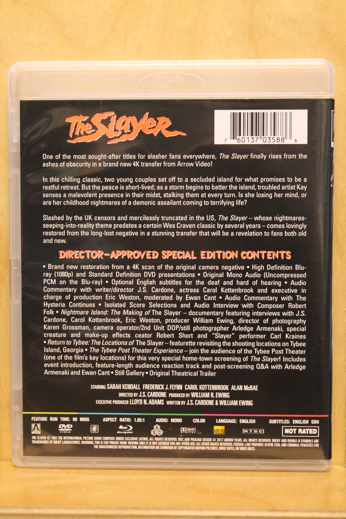 The Slayer Blu-ray