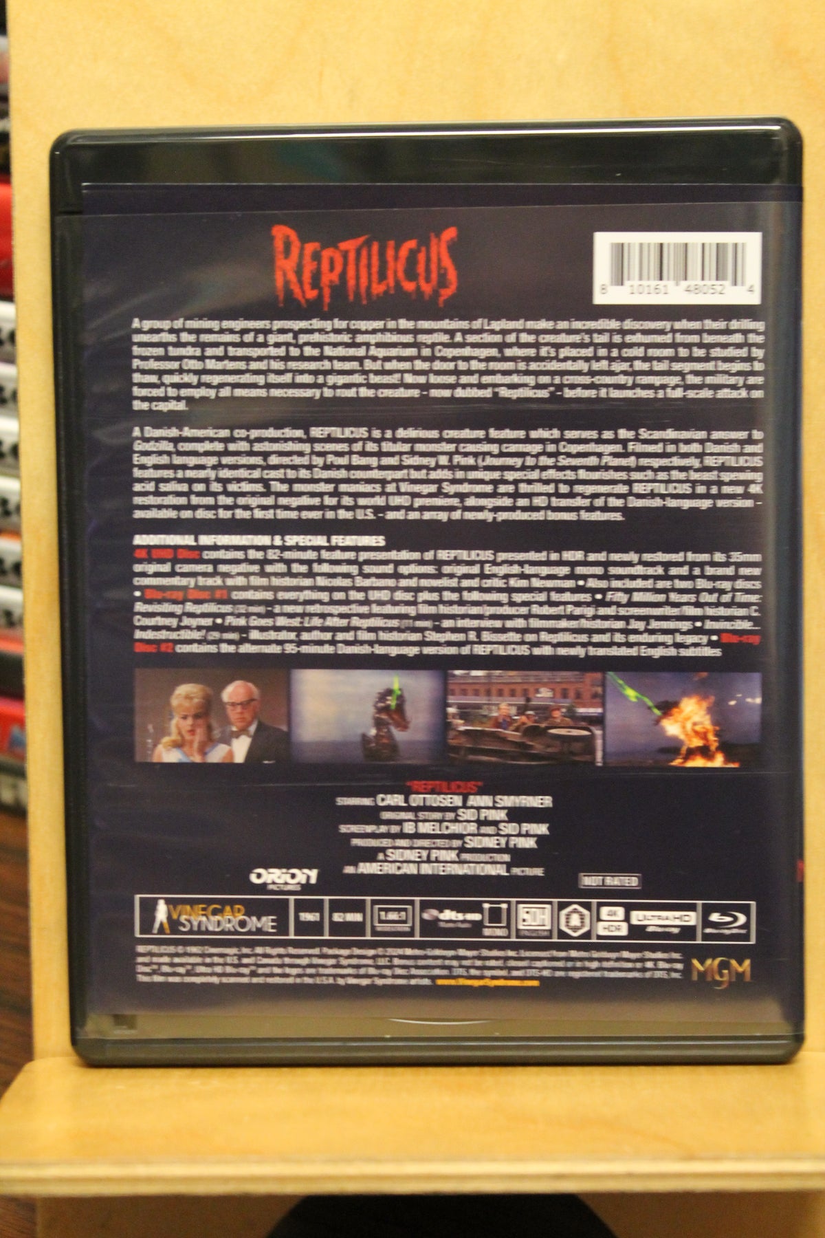 Reptilicus Blu-ray
