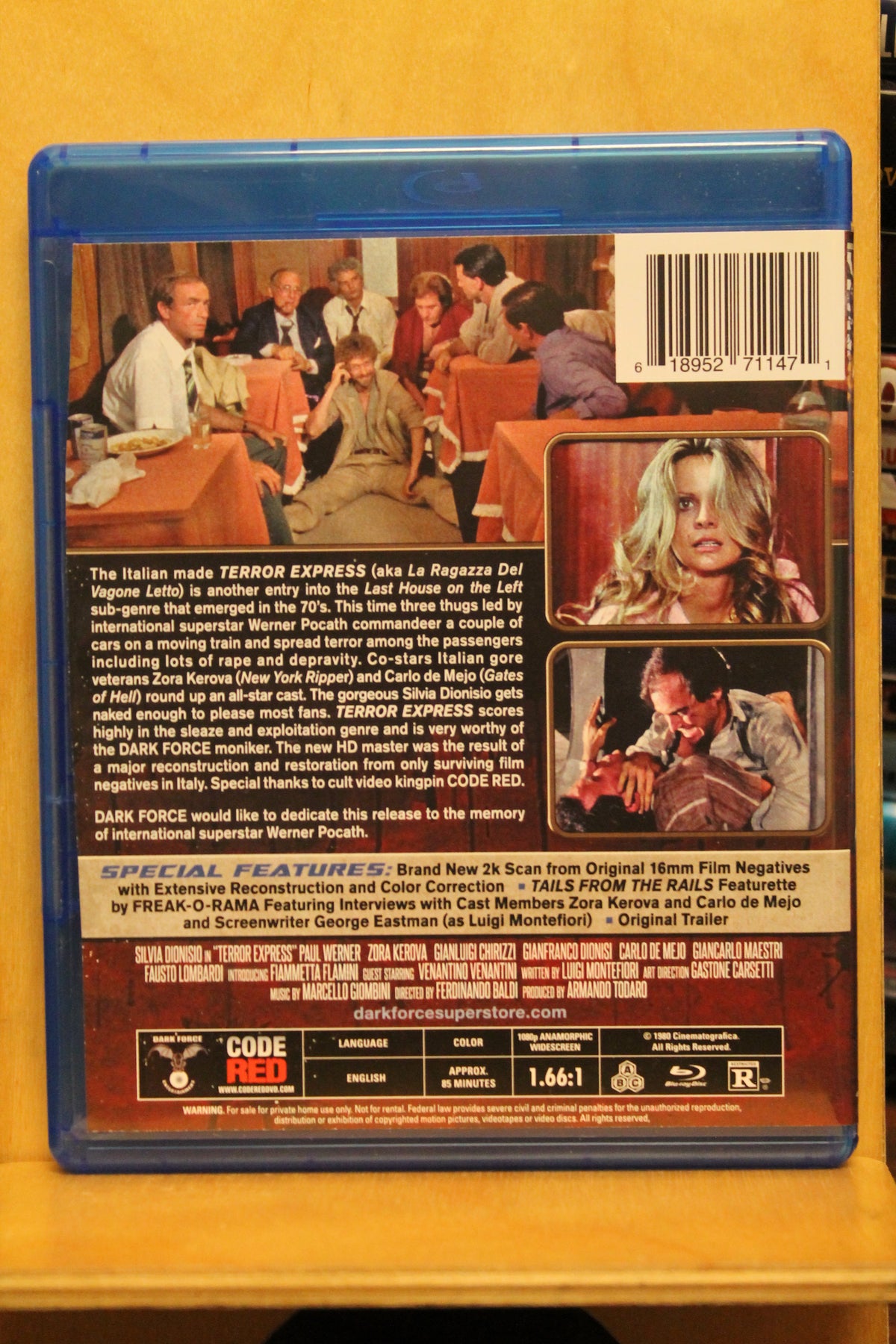 Terror Express Blu-ray
