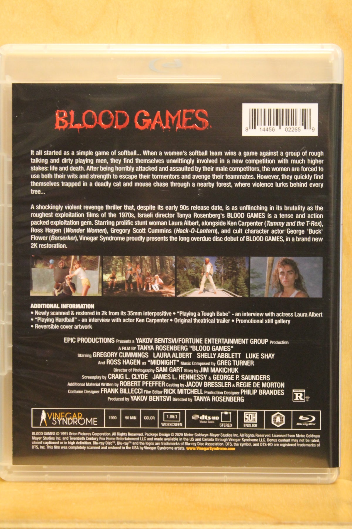 Blood Games Blu-ray